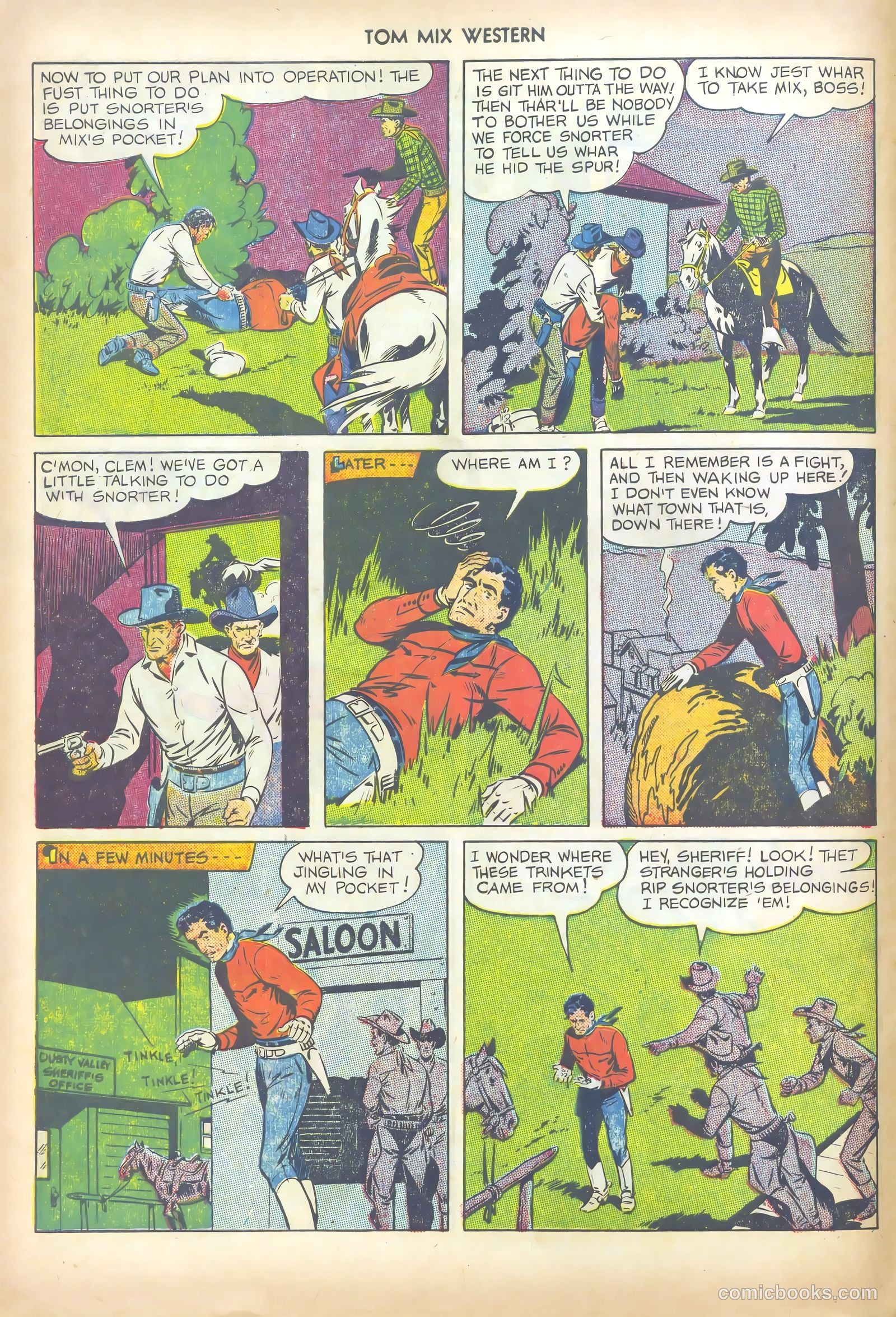 Tom Mix Western #28 — page 20 of 52