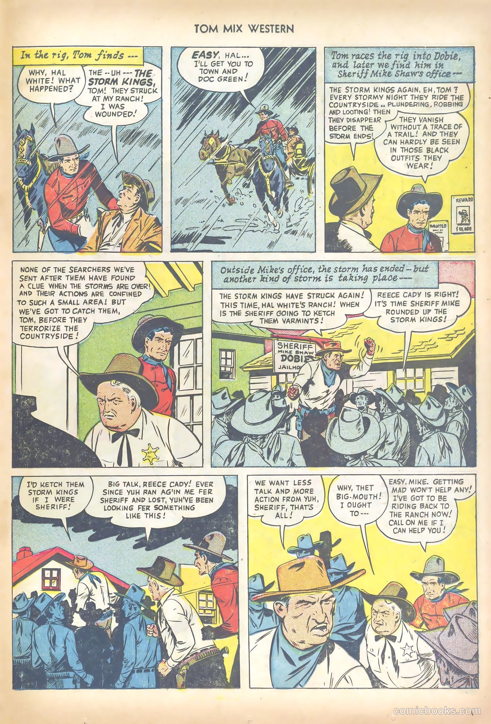 Tom Mix Western #28 — page 27 of 52