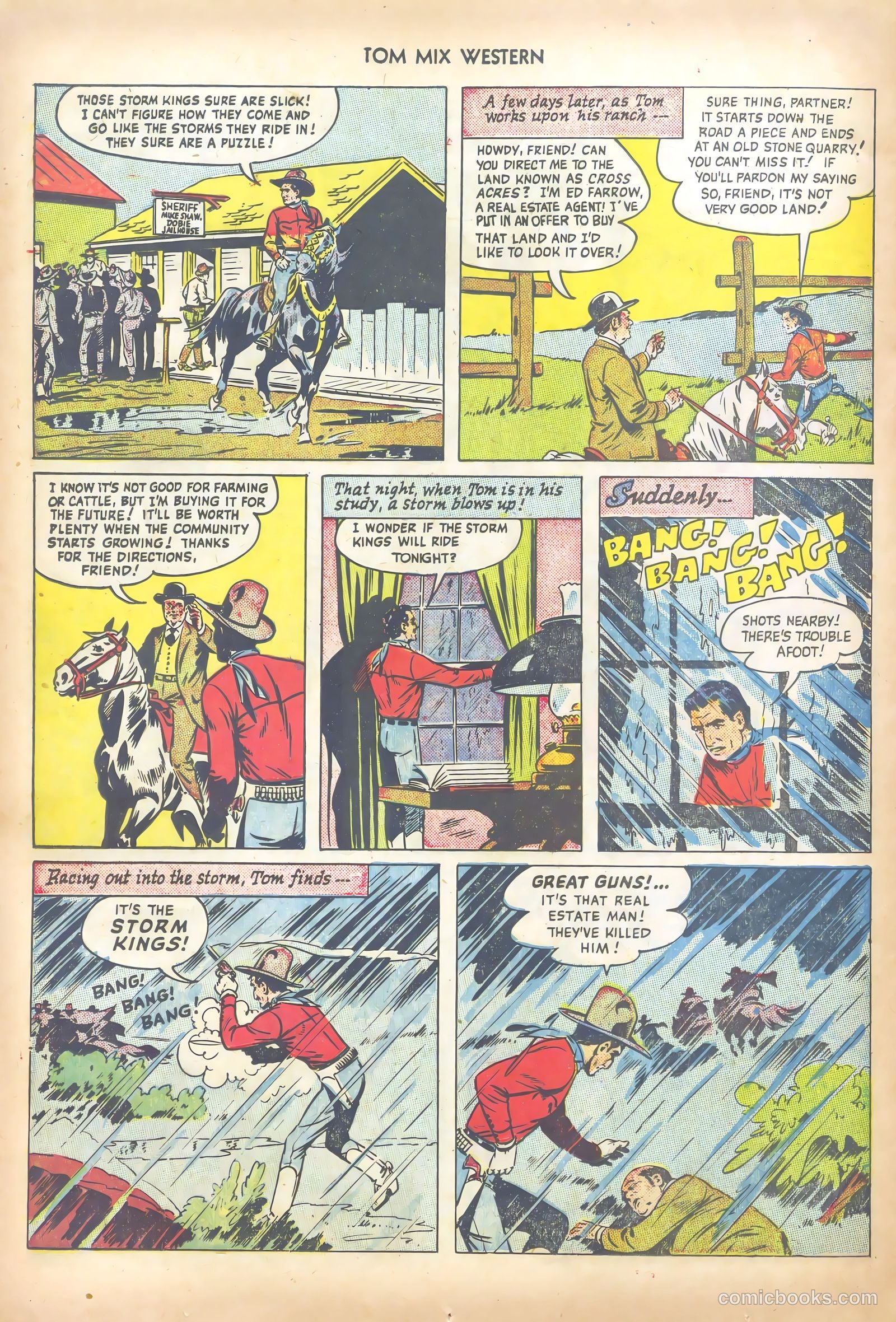 Tom Mix Western #28 — page 28 of 52