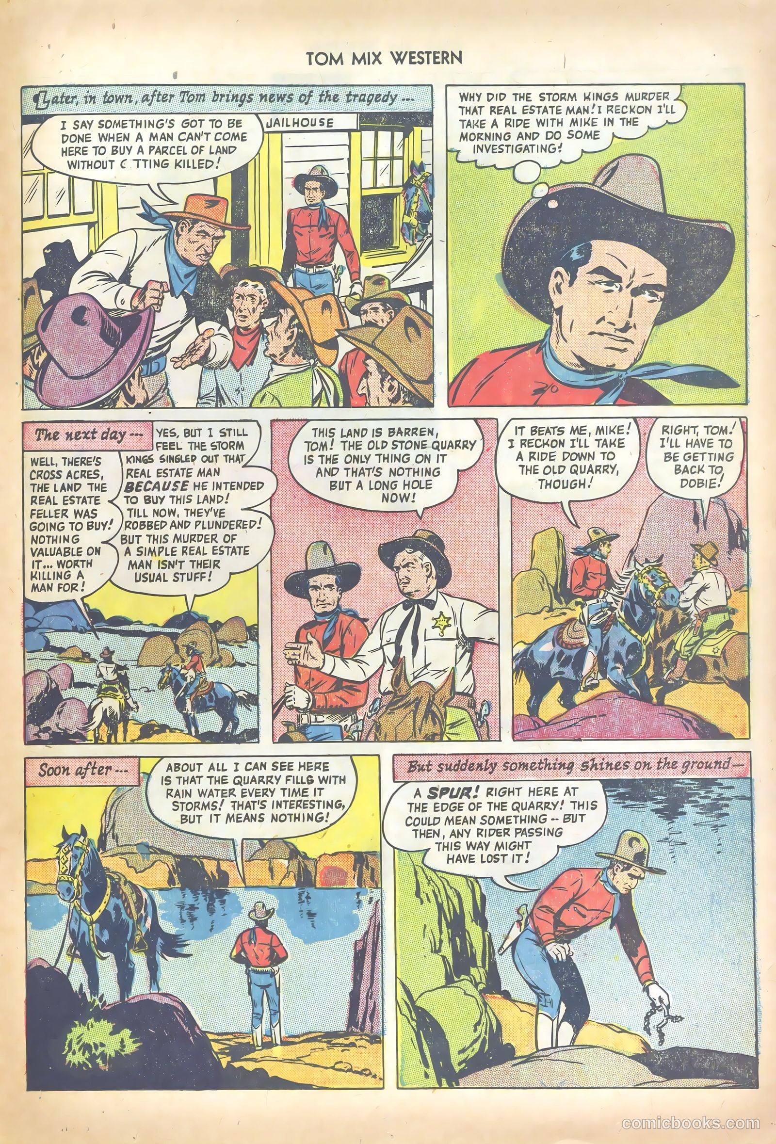 Tom Mix Western #28 — page 29 of 52
