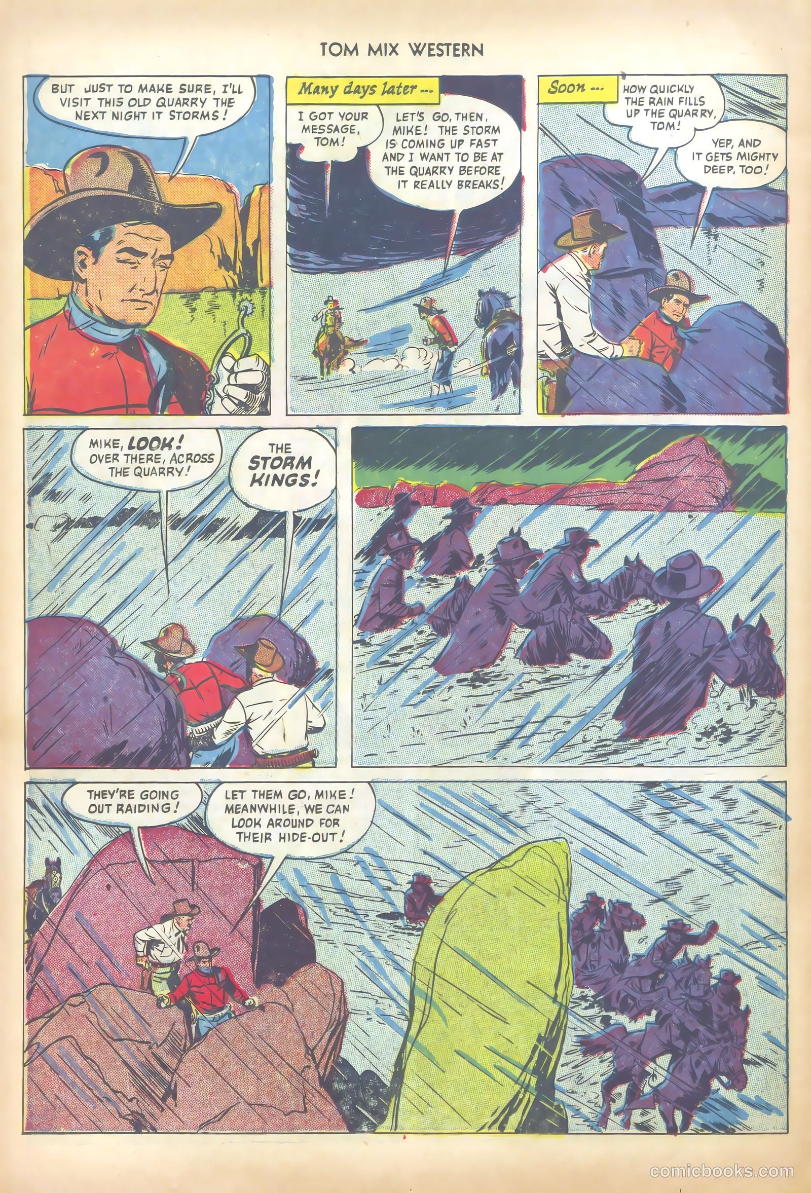 Tom Mix Western #28 — page 30 of 52