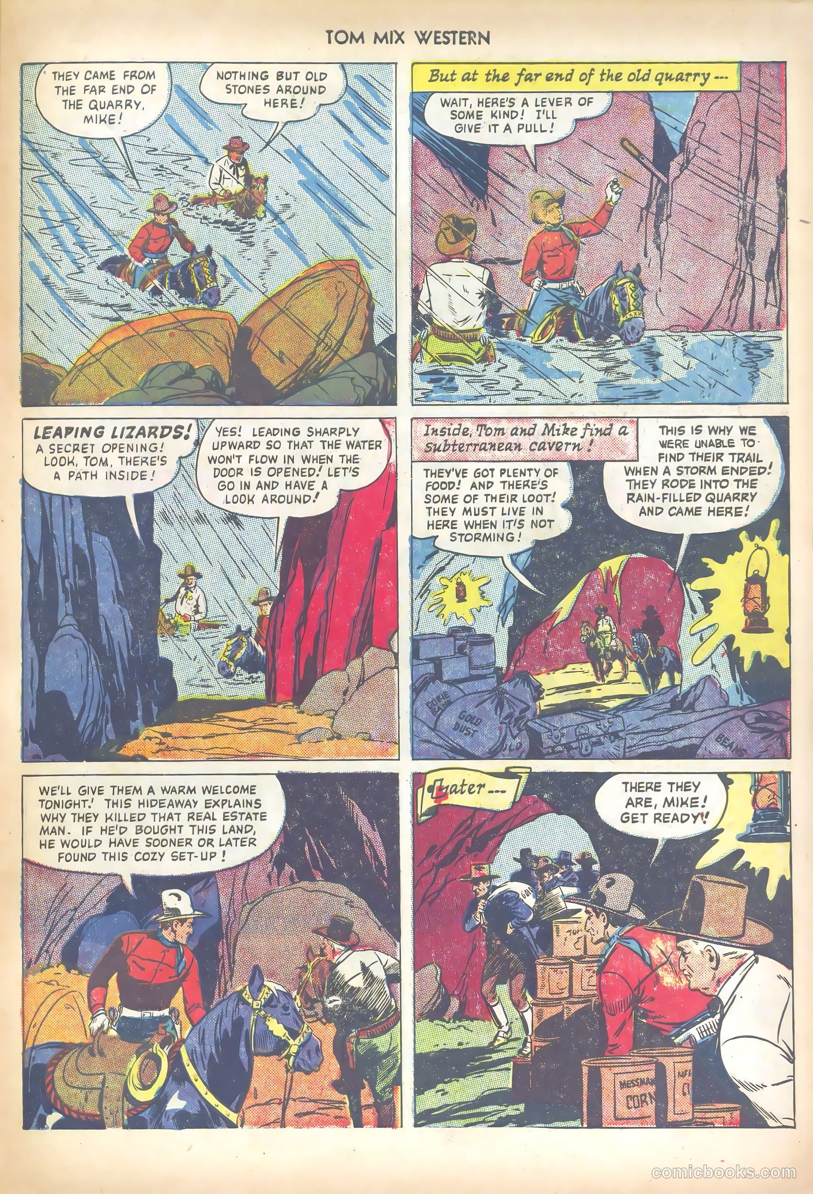 Tom Mix Western #28 — page 31 of 52
