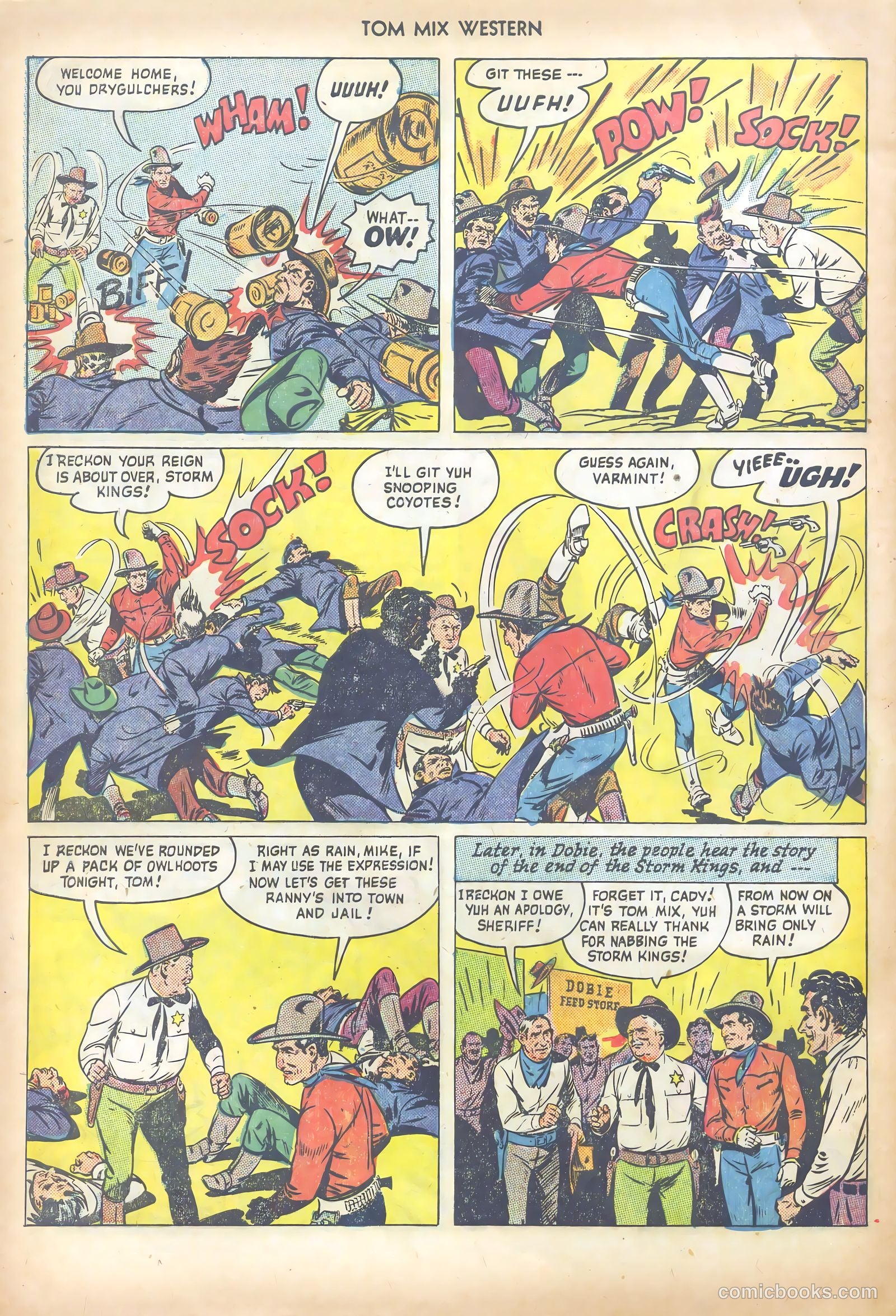 Tom Mix Western #28 — page 32 of 52
