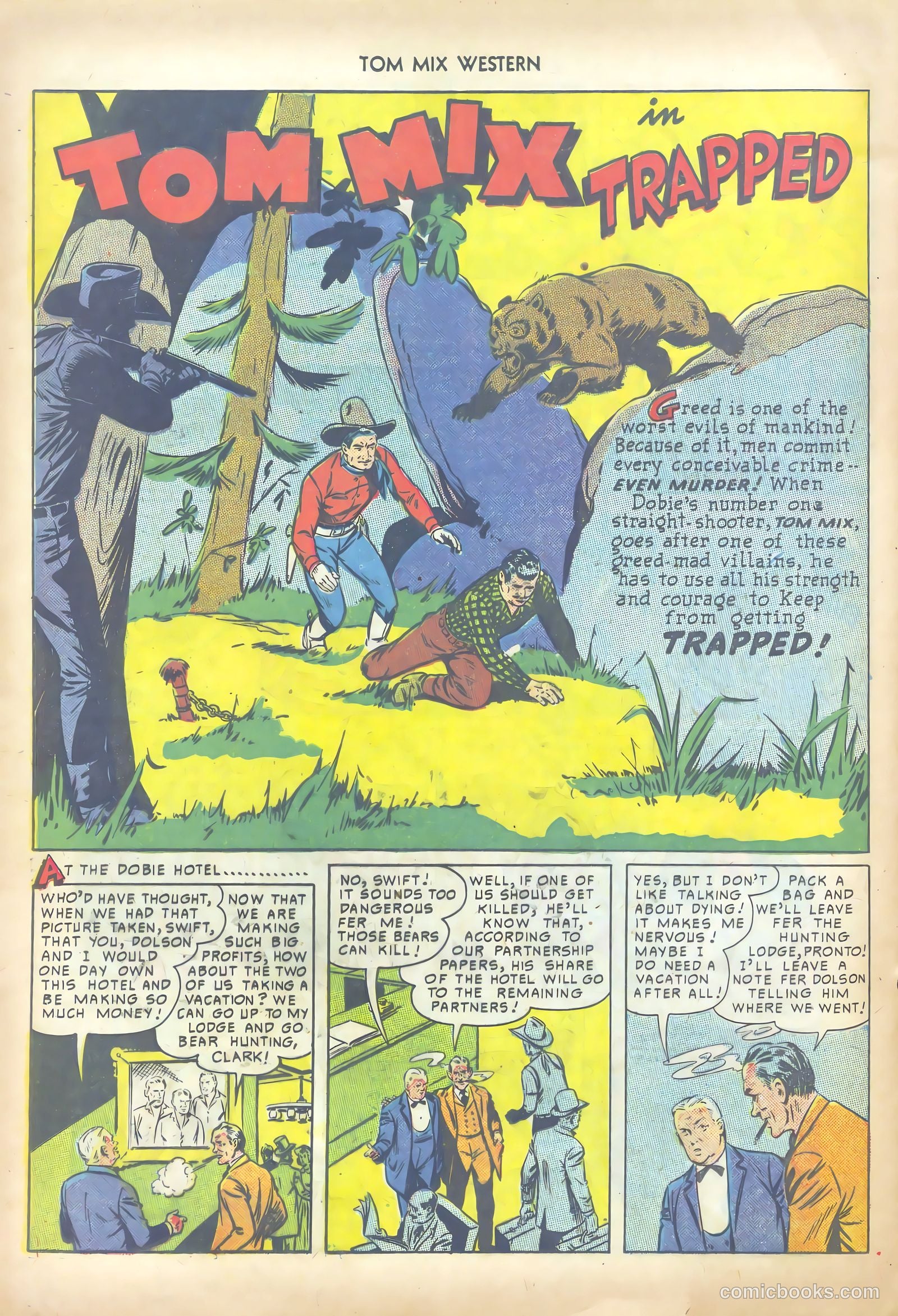Tom Mix Western #28 — page 36 of 52