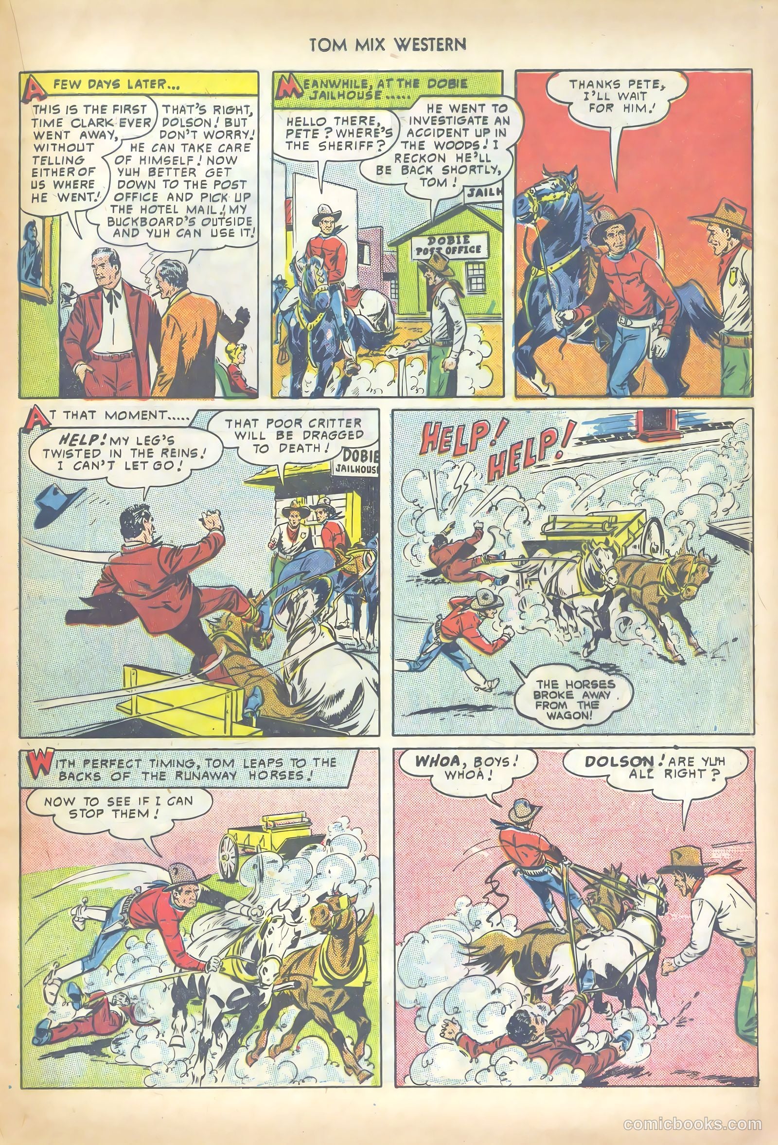 Tom Mix Western #28 — page 37 of 52