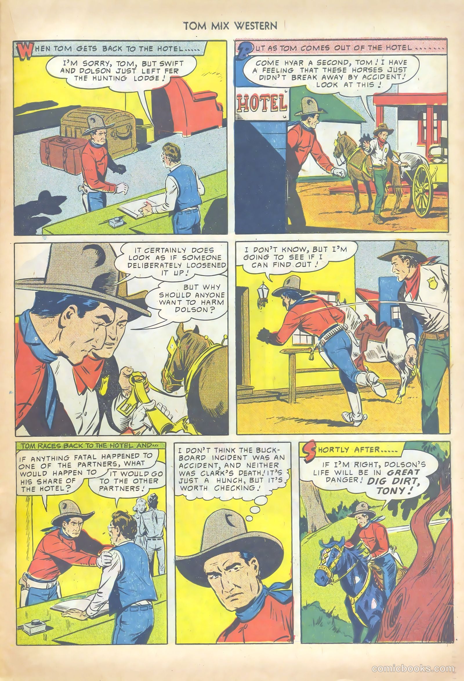 Tom Mix Western #28 — page 39 of 52