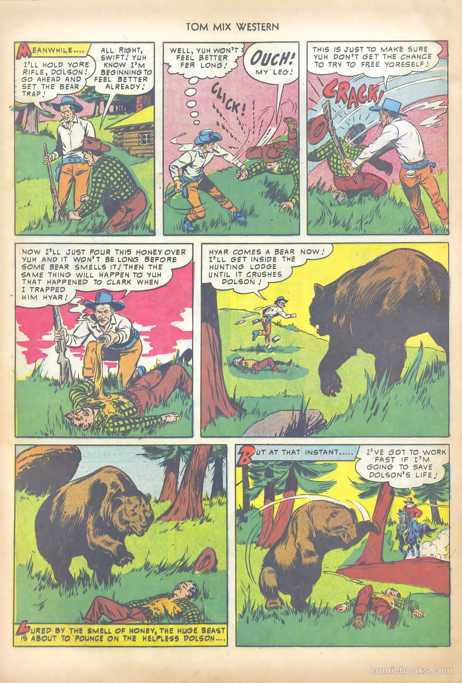Tom Mix Western #28 — page 40 of 52