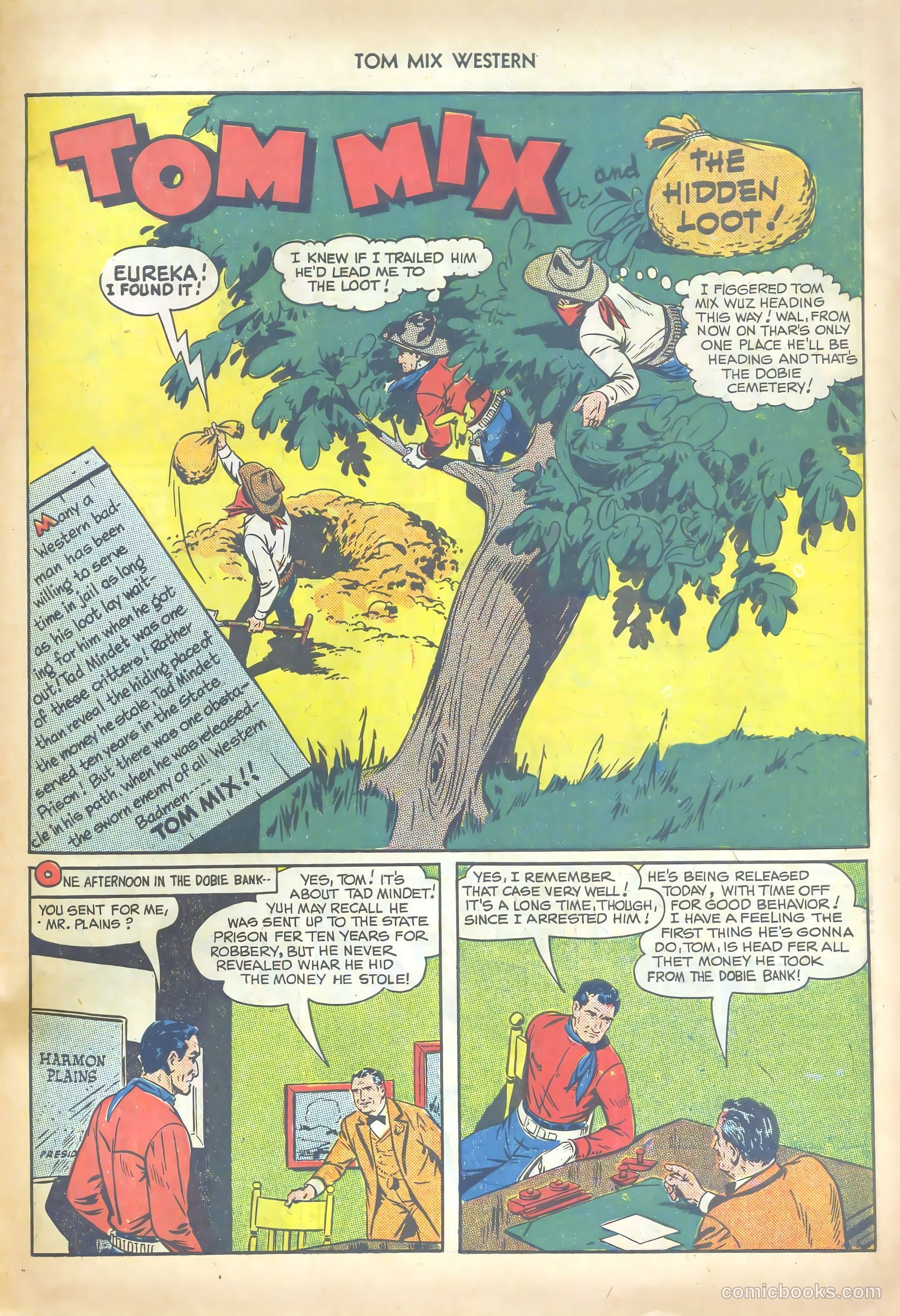 Tom Mix Western #28 — page 43 of 52