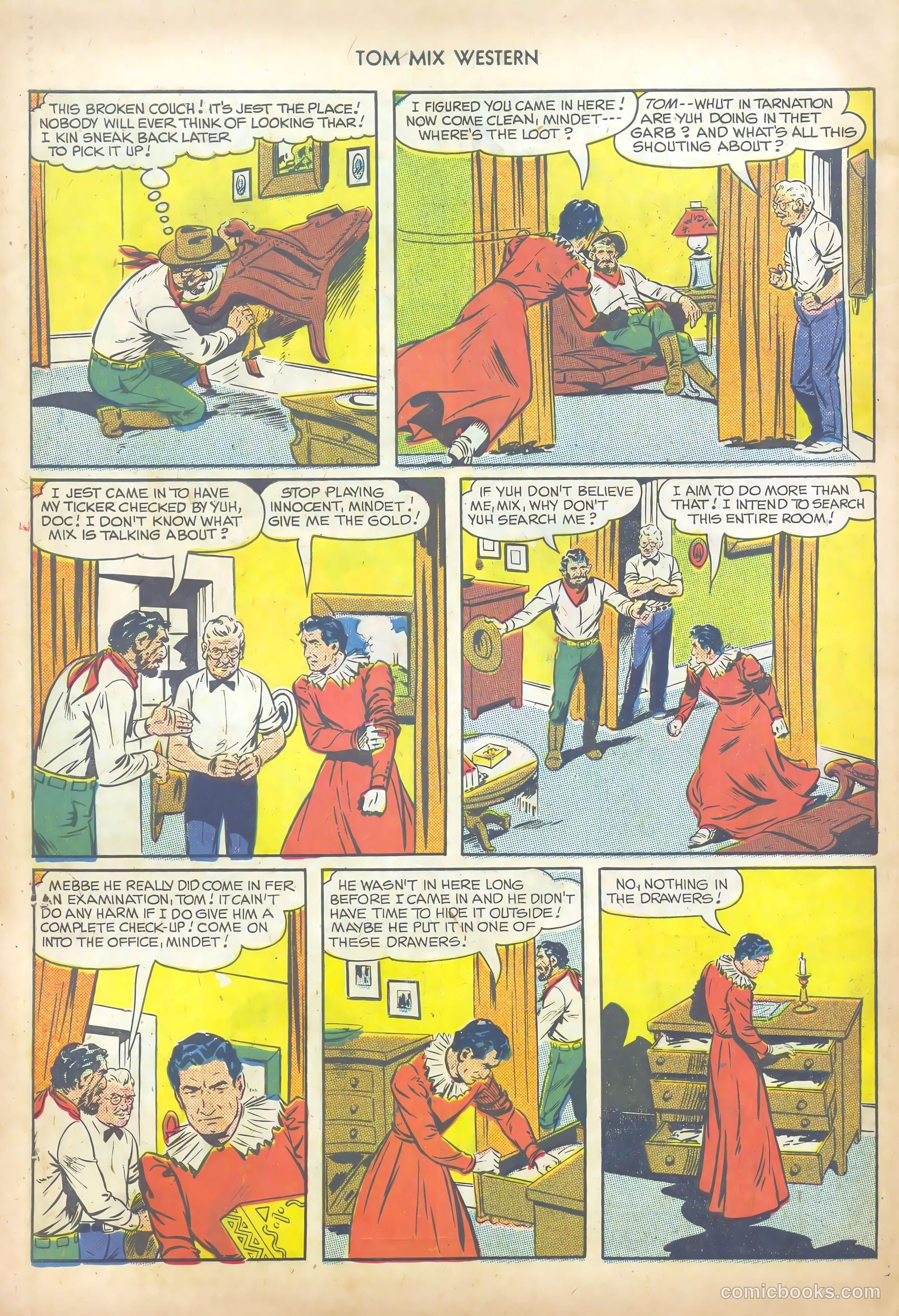 Tom Mix Western #28 — page 46 of 52