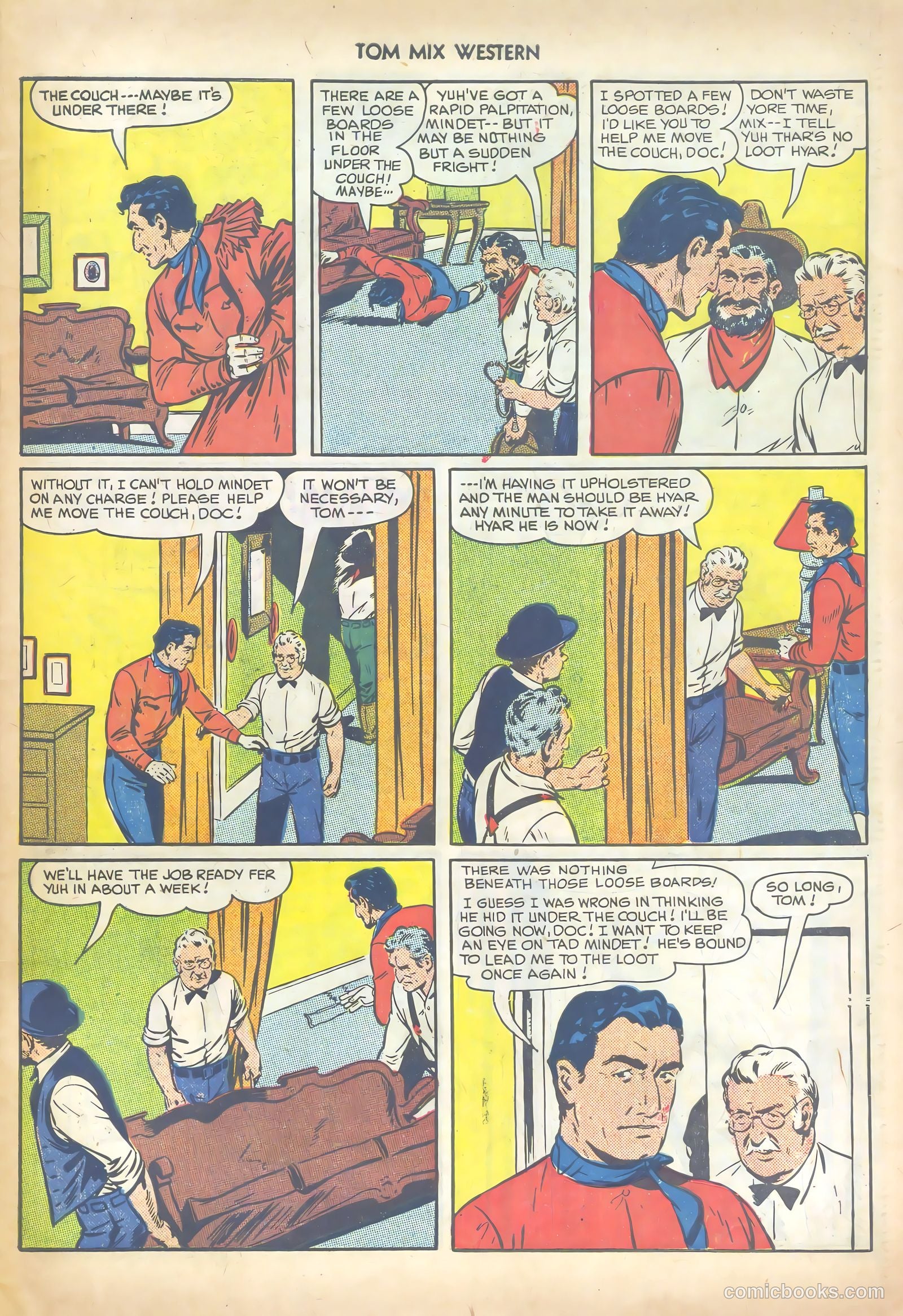Tom Mix Western #28 — page 47 of 52