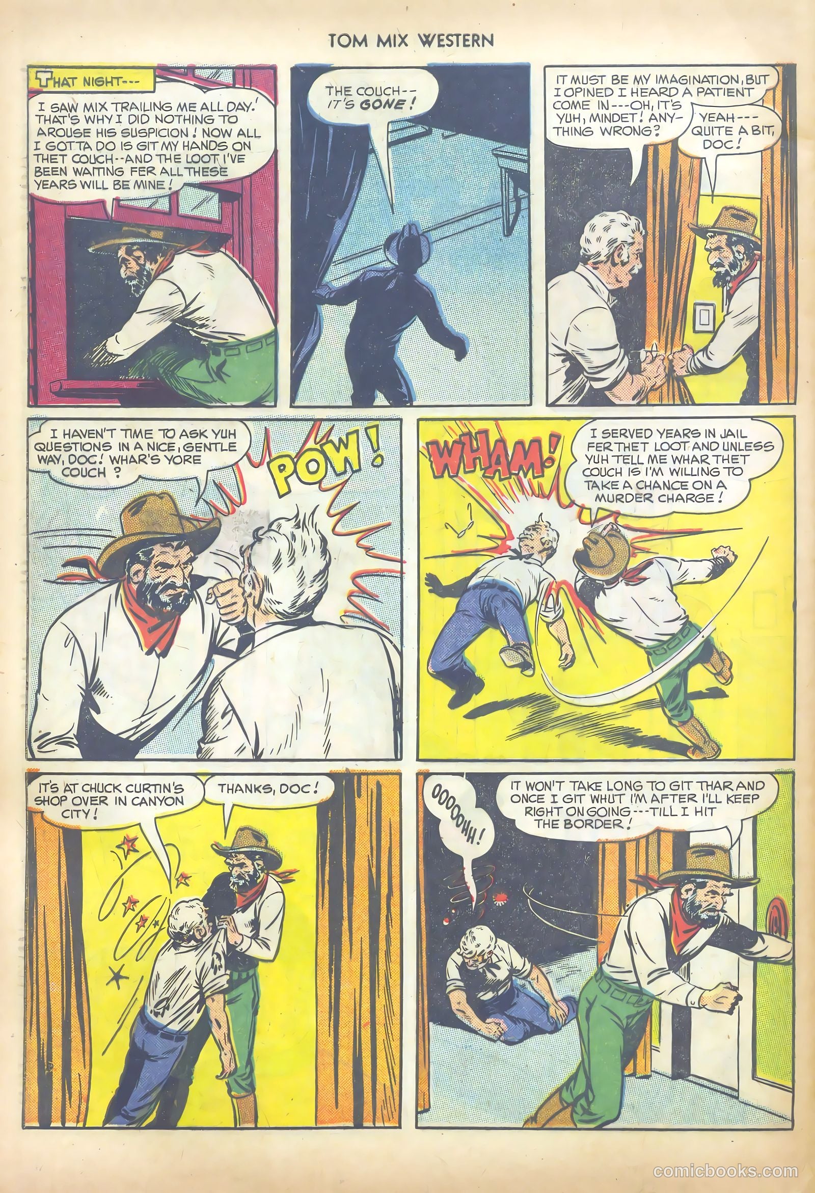 Tom Mix Western #28 — page 48 of 52