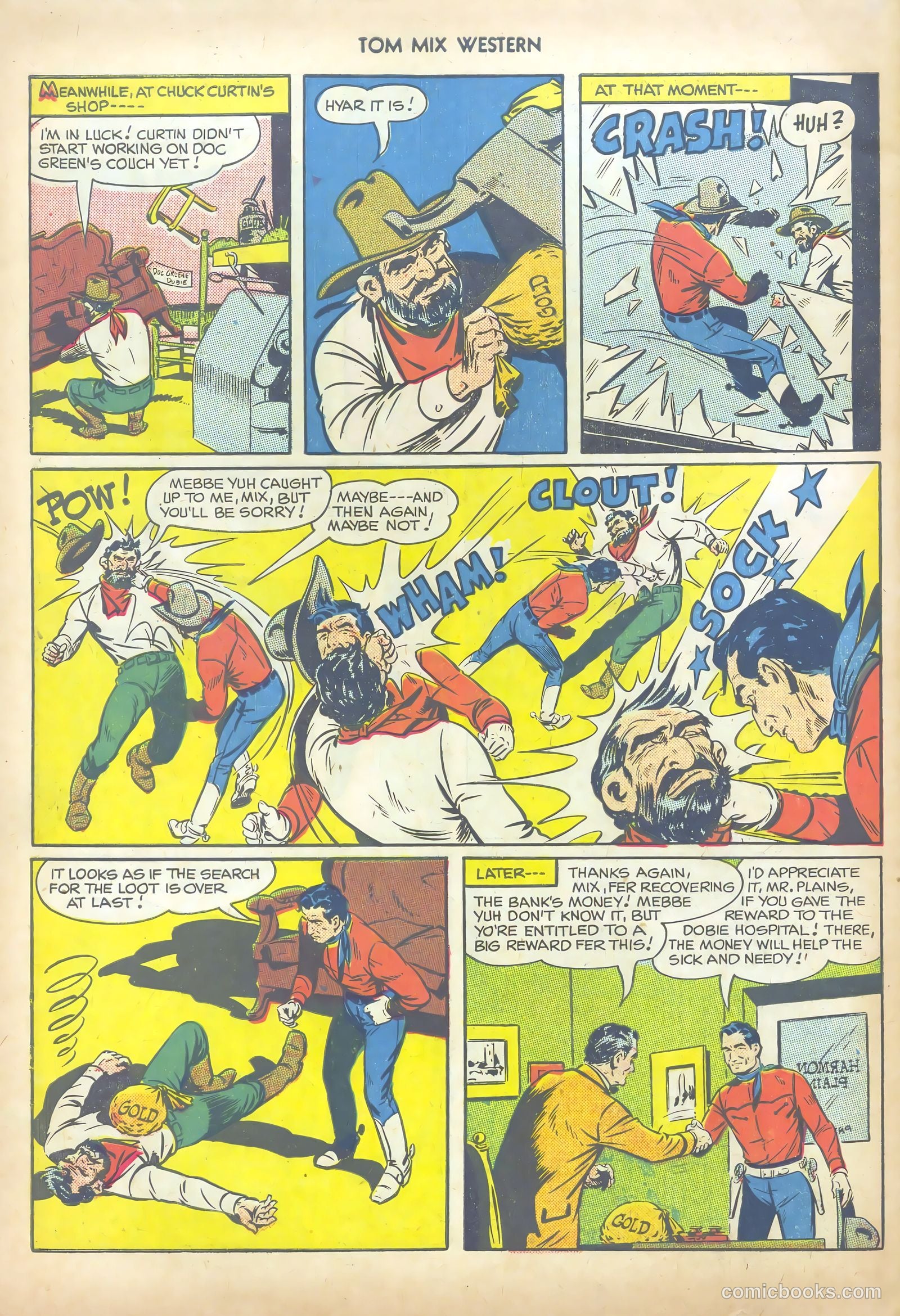Tom Mix Western #28 — page 50 of 52