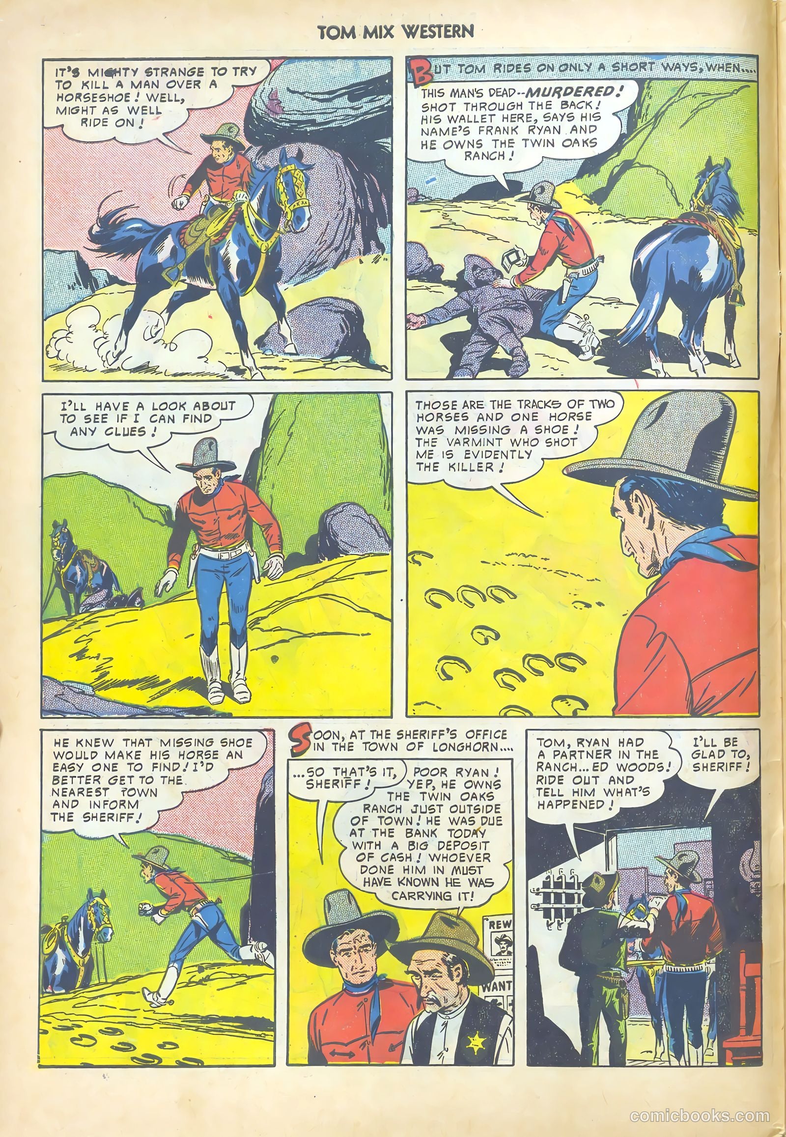 Tom Mix Western #29 — page 6 of 52