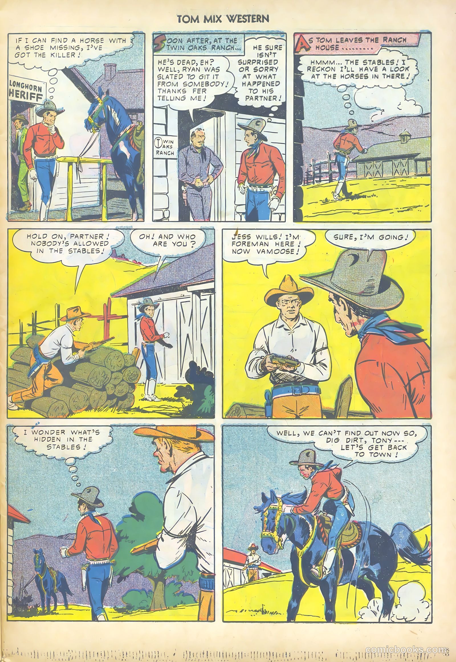 Tom Mix Western #29 — page 7 of 52