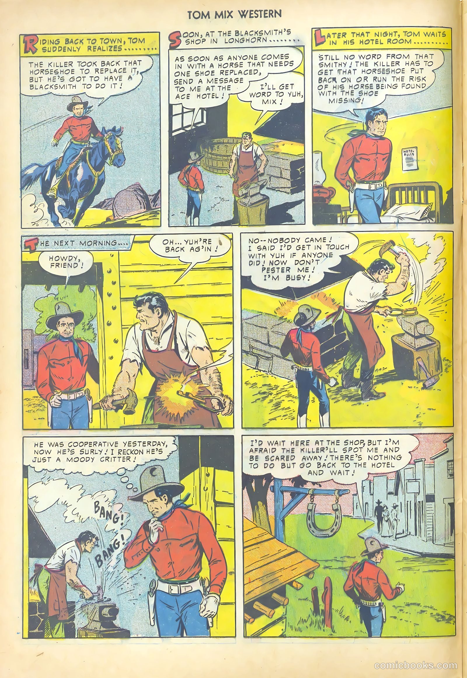 Tom Mix Western #29 — page 8 of 52