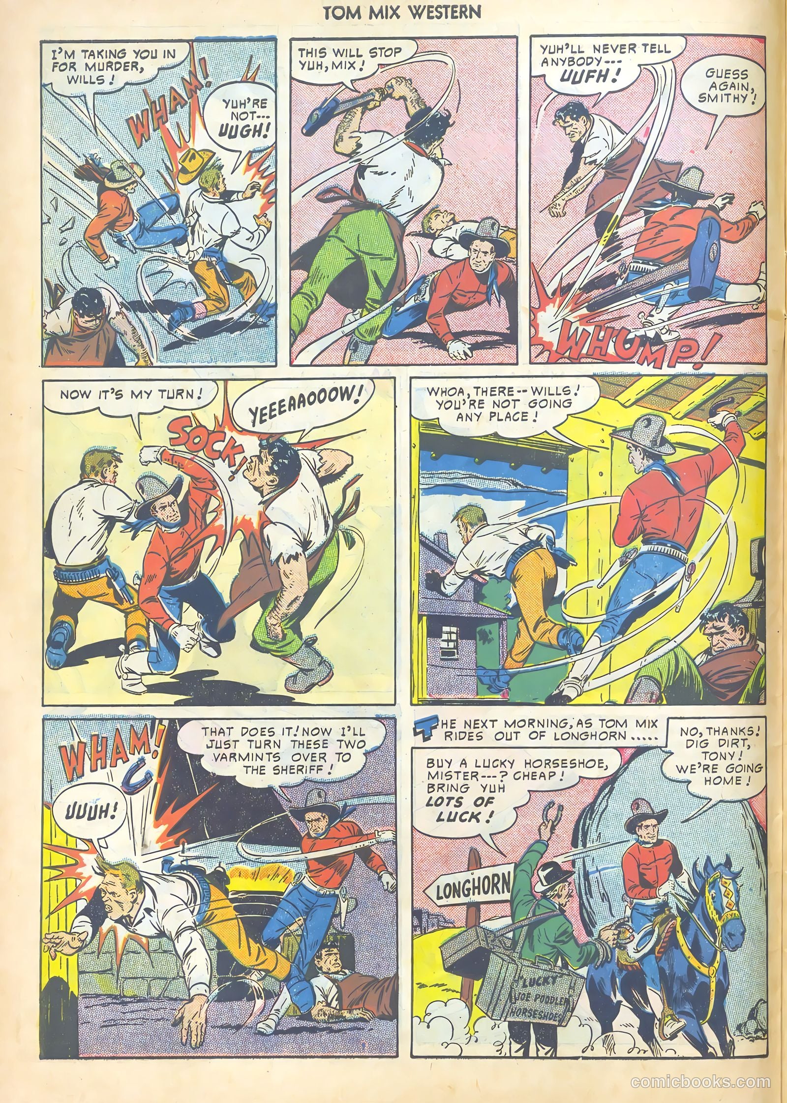 Tom Mix Western #29 — page 10 of 52