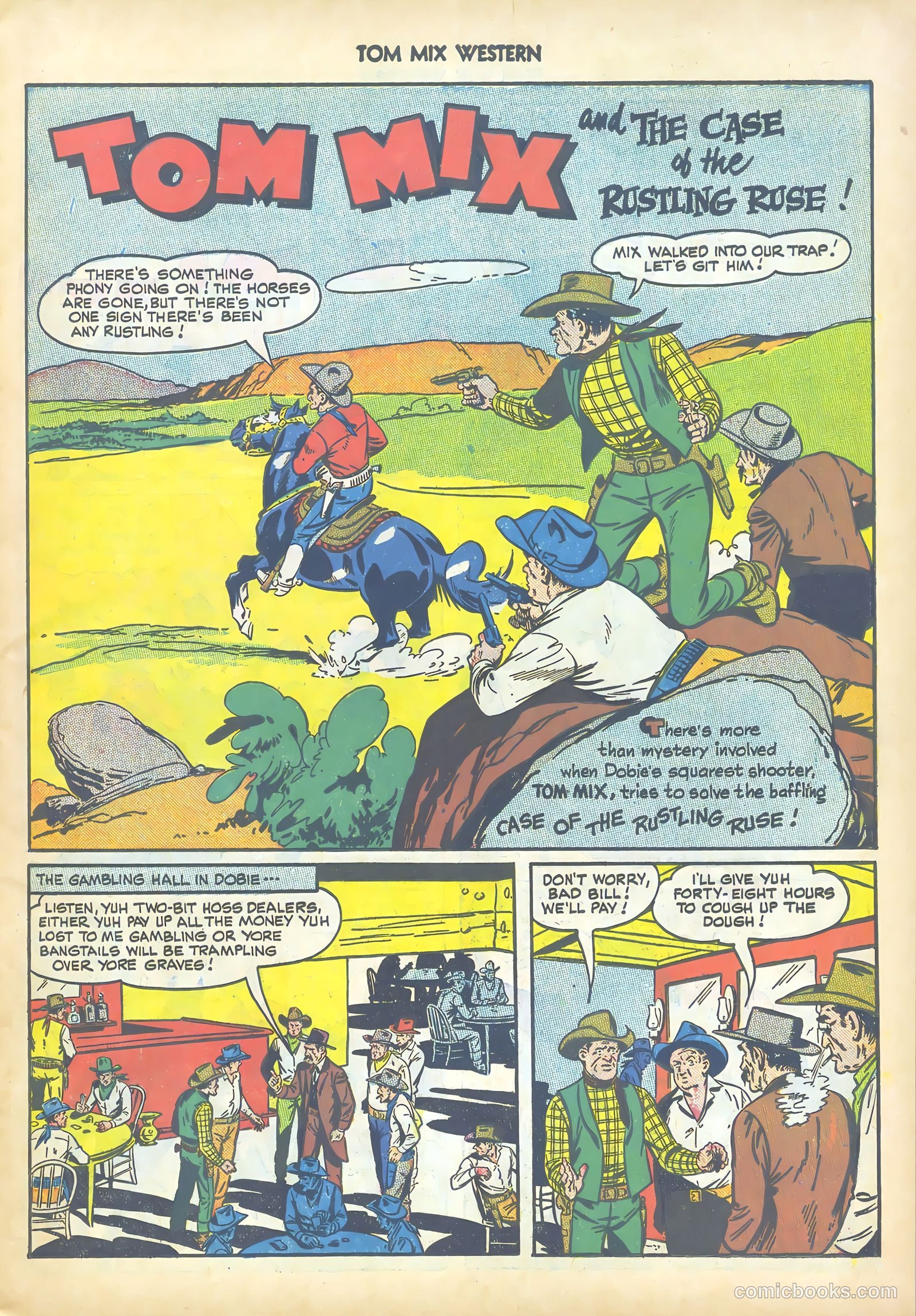 Tom Mix Western #29 — page 11 of 52