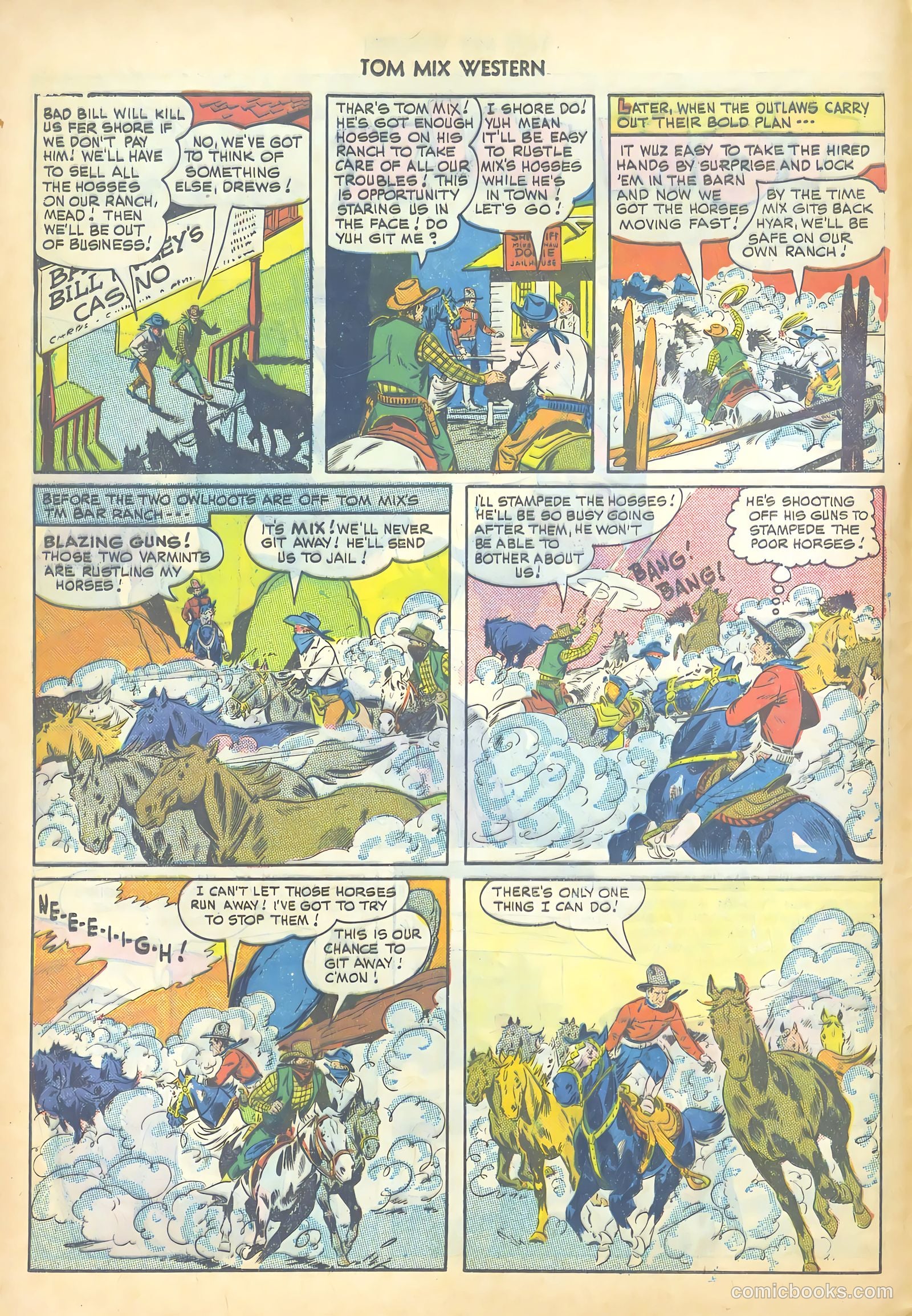 Tom Mix Western #29 — page 12 of 52