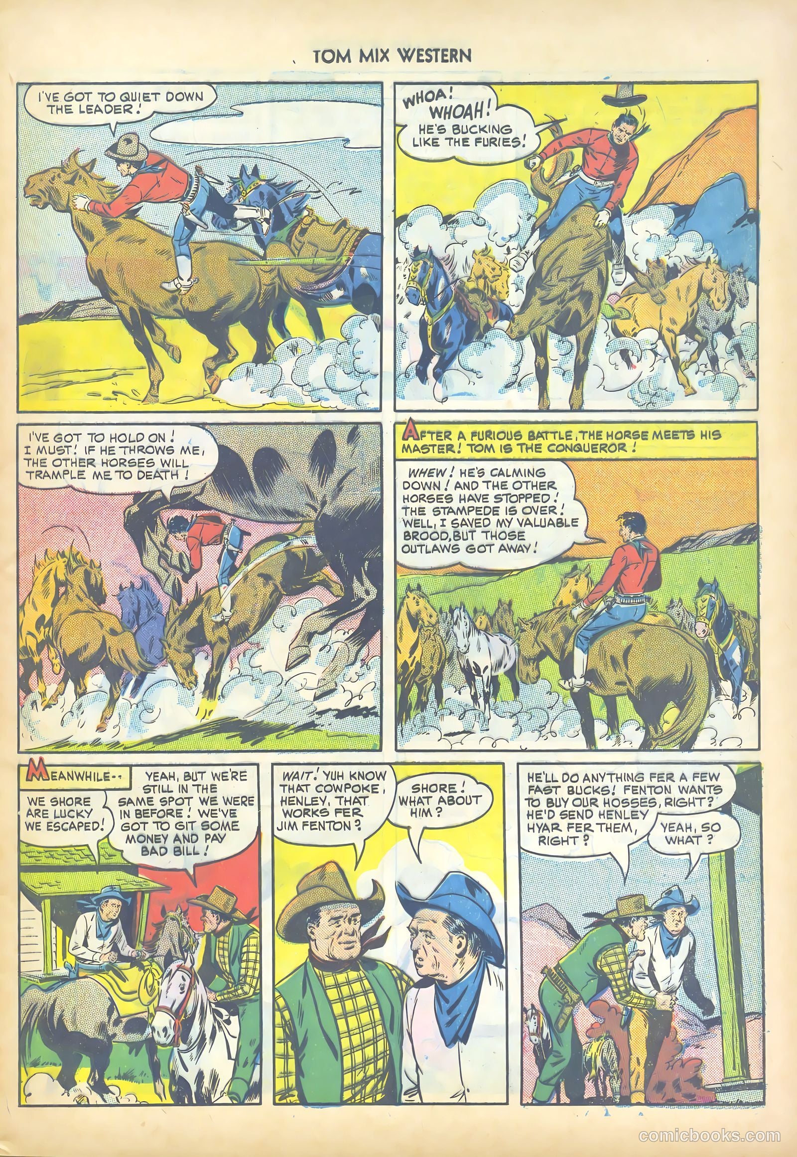 Tom Mix Western #29 — page 13 of 52