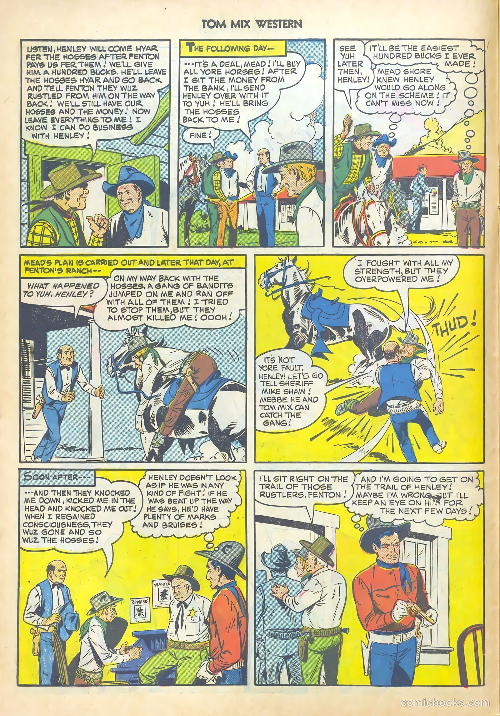 Tom Mix Western #29 — page 14 of 52