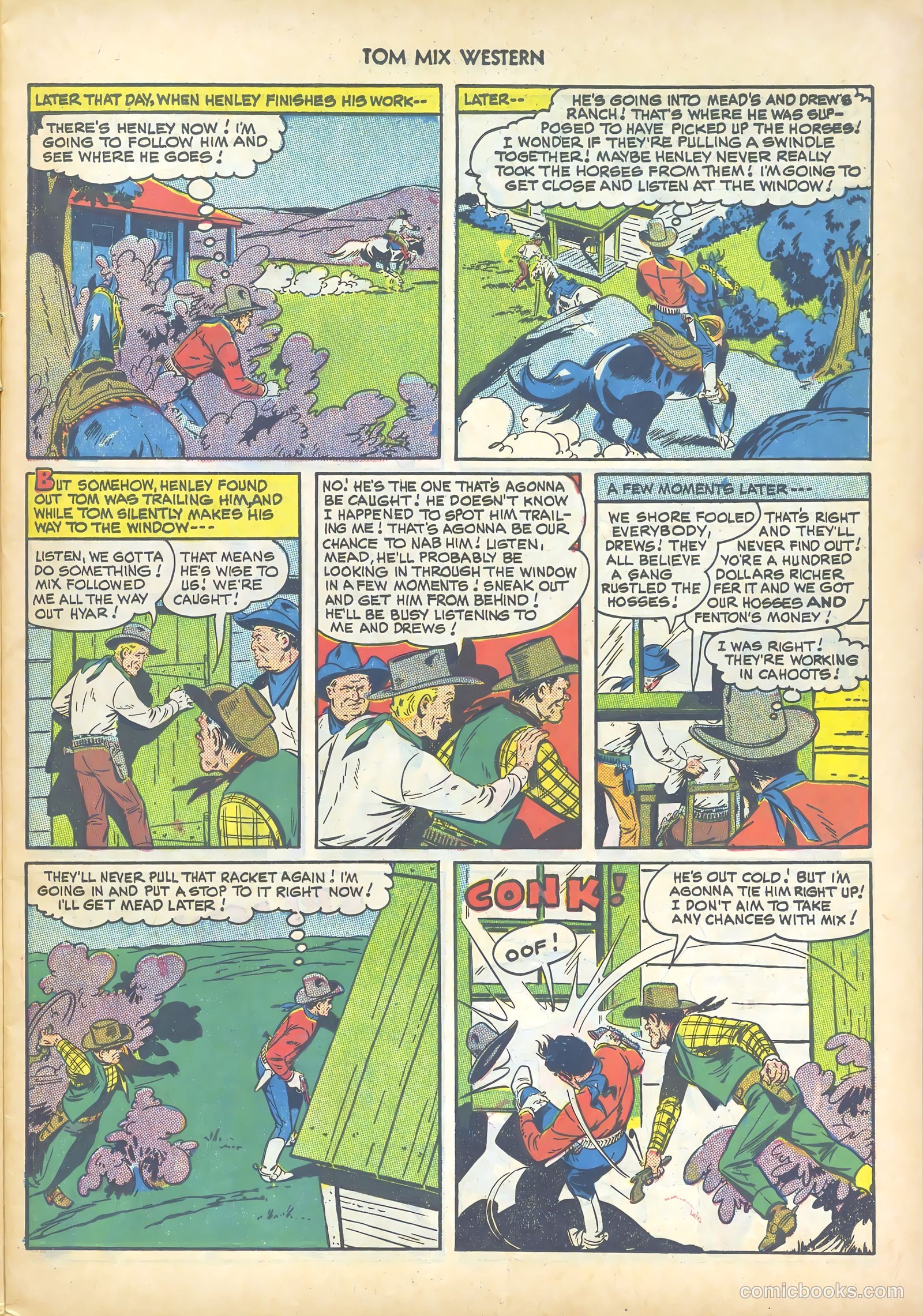 Tom Mix Western #29 — page 15 of 52