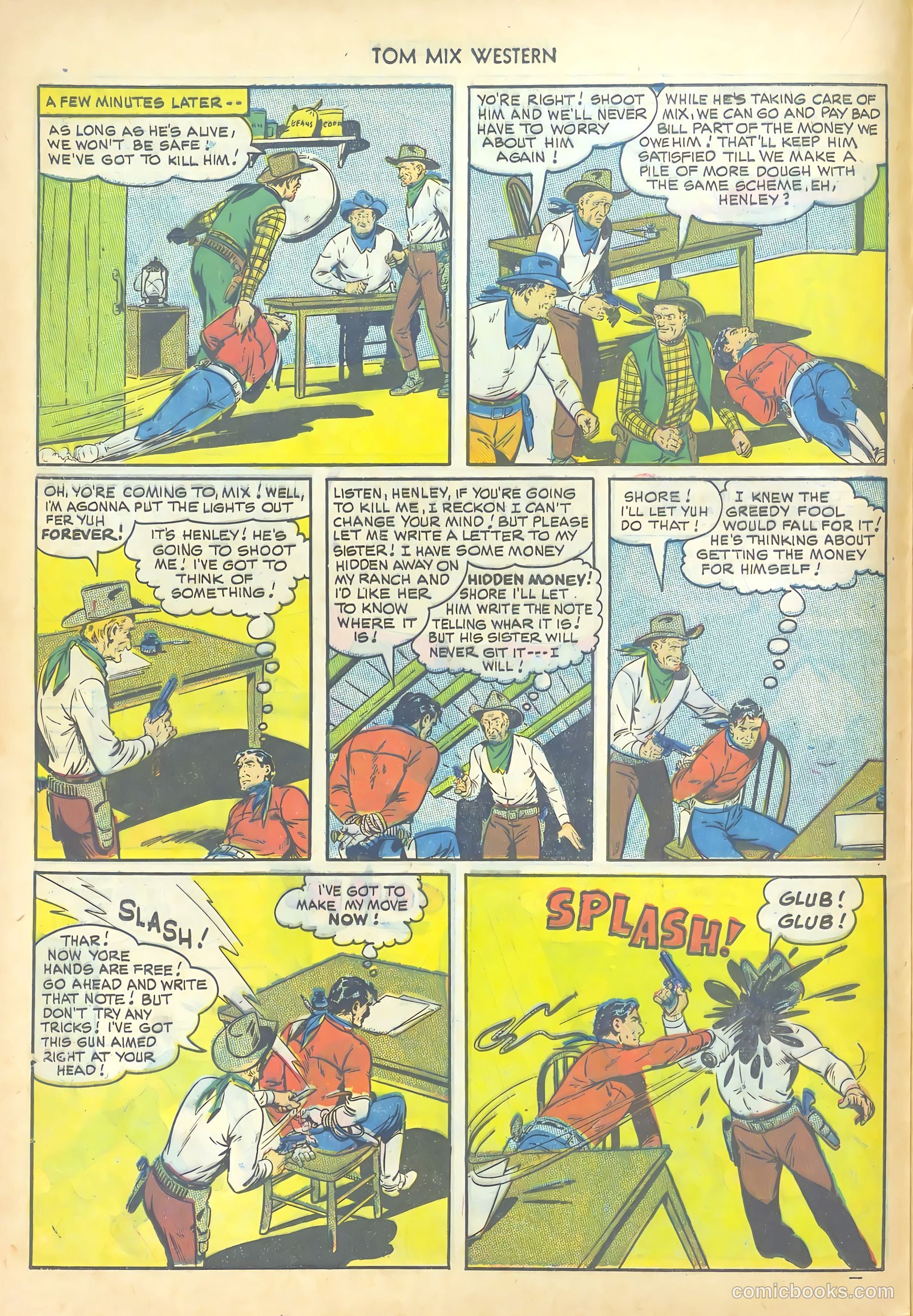Tom Mix Western #29 — page 16 of 52