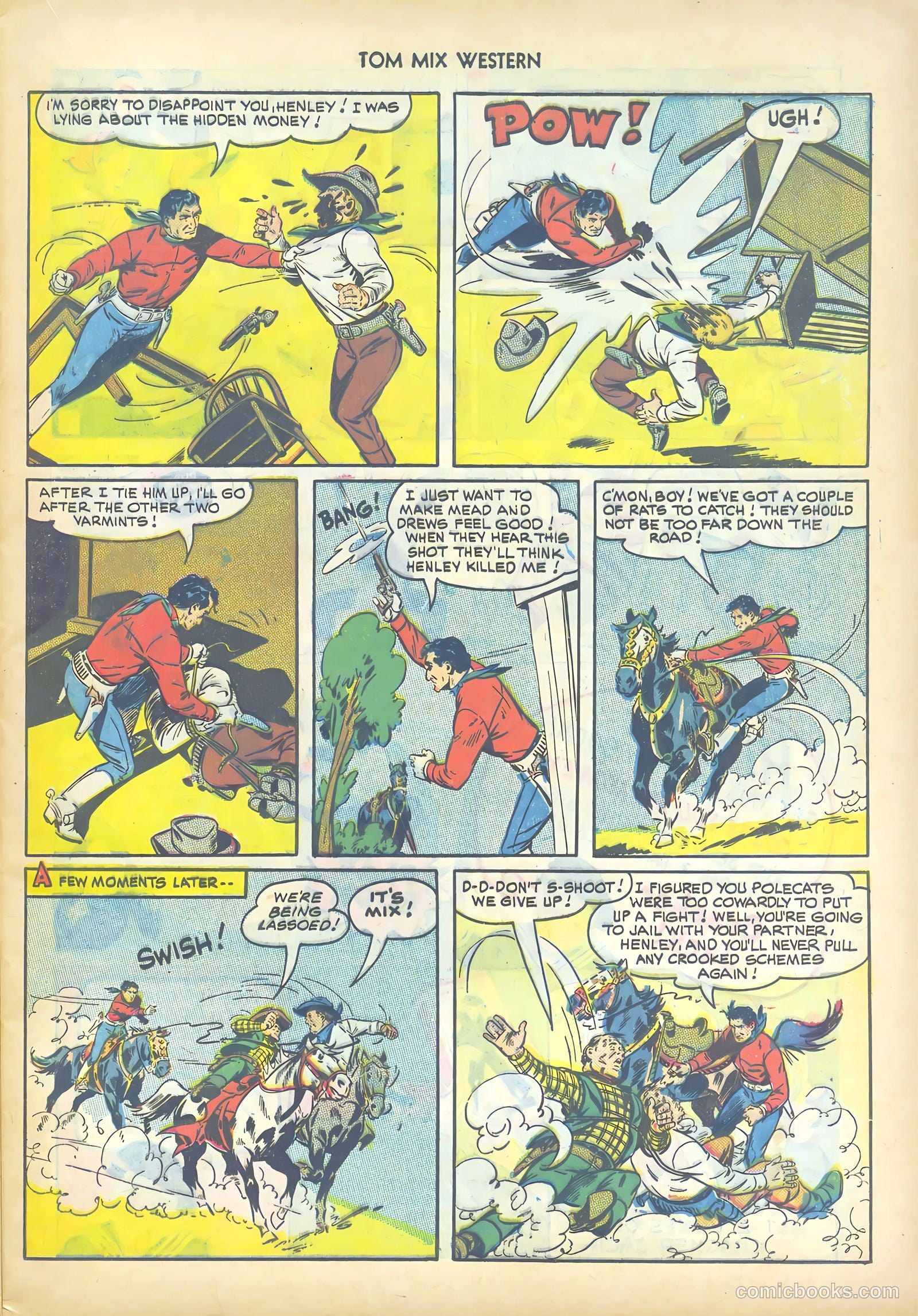 Tom Mix Western #29 — page 17 of 52