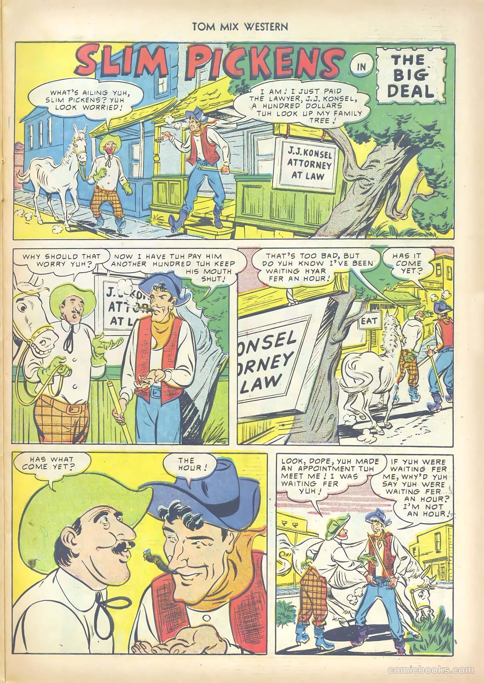 Tom Mix Western #29 — page 19 of 52