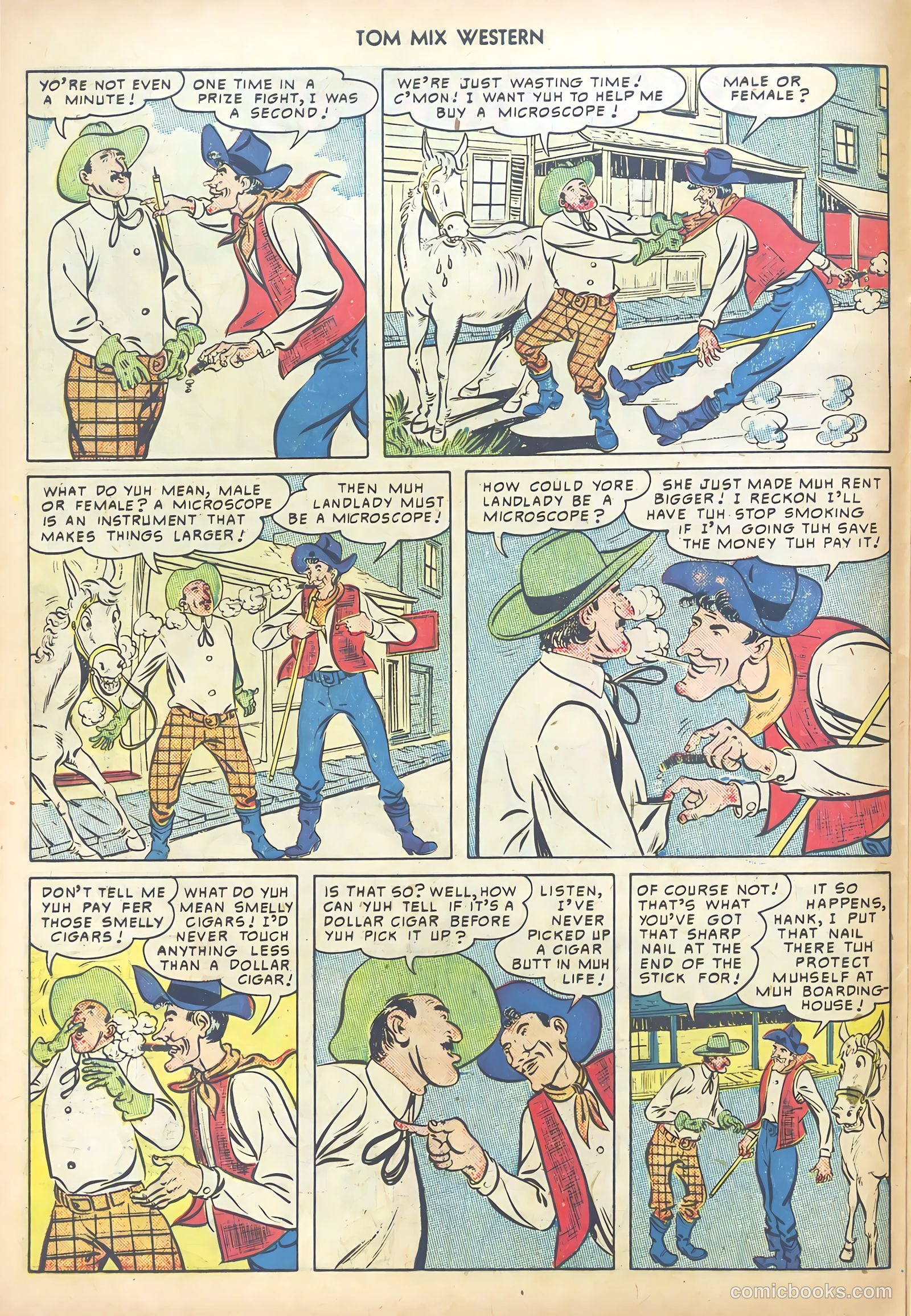 Tom Mix Western #29 — page 20 of 52