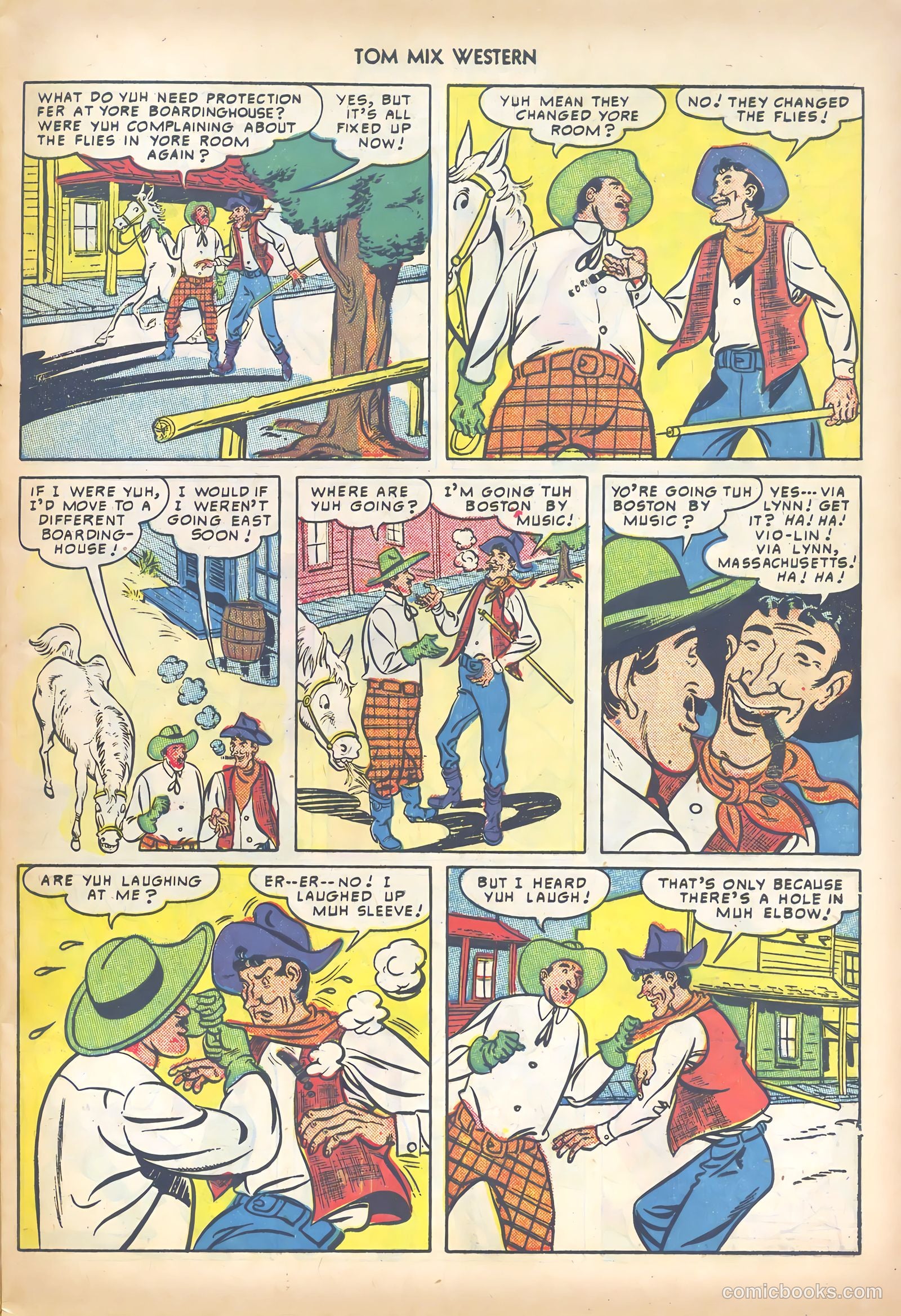 Tom Mix Western #29 — page 21 of 52