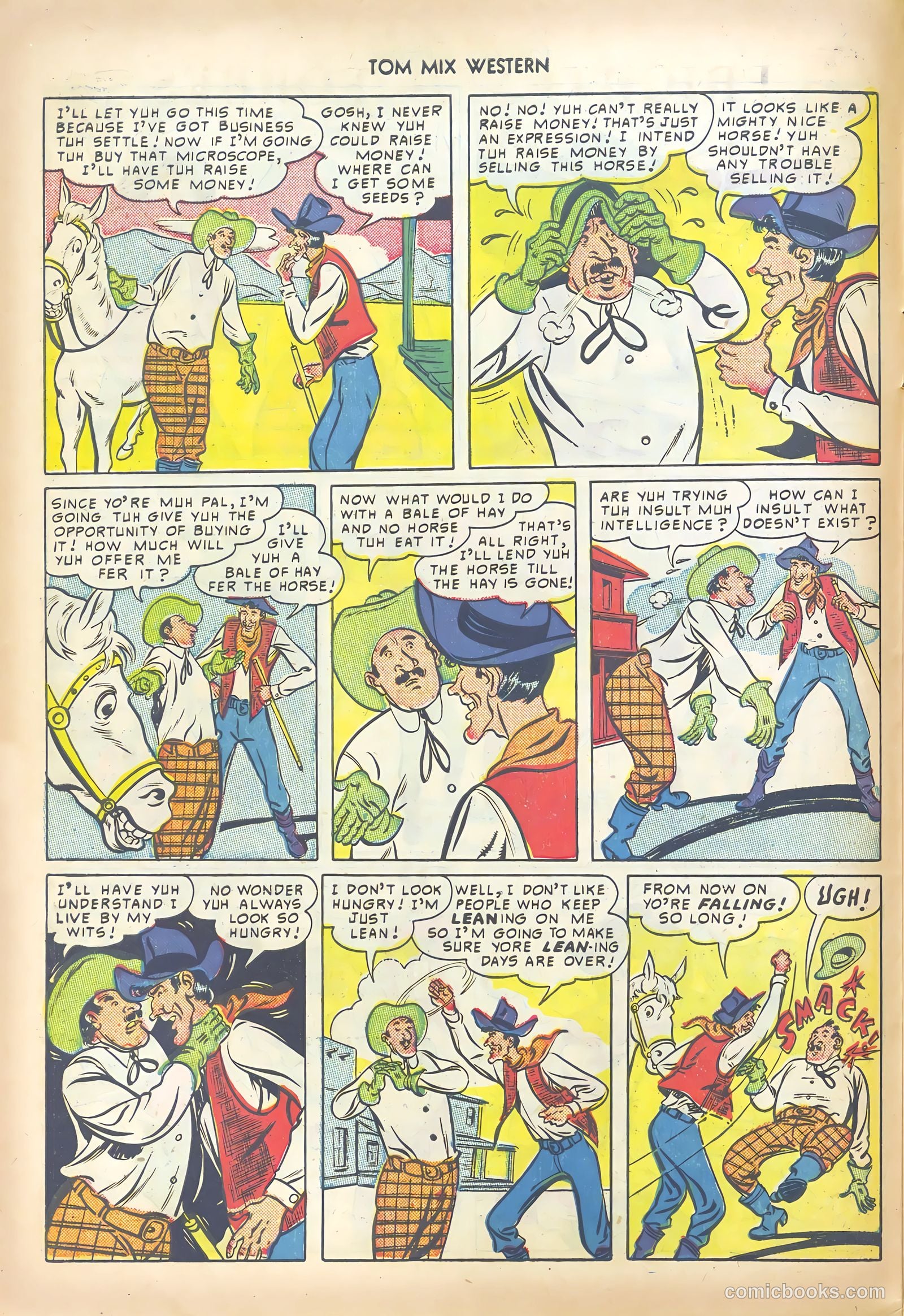 Tom Mix Western #29 — page 22 of 52