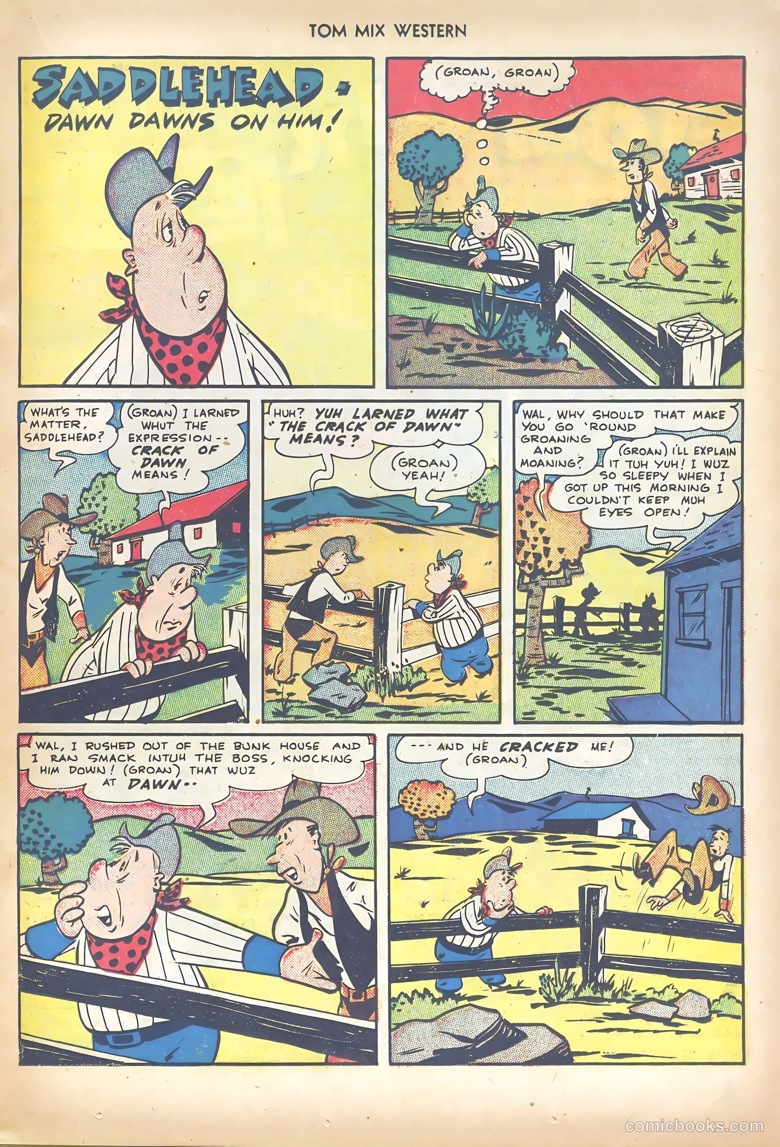 Tom Mix Western #29 — page 25 of 52