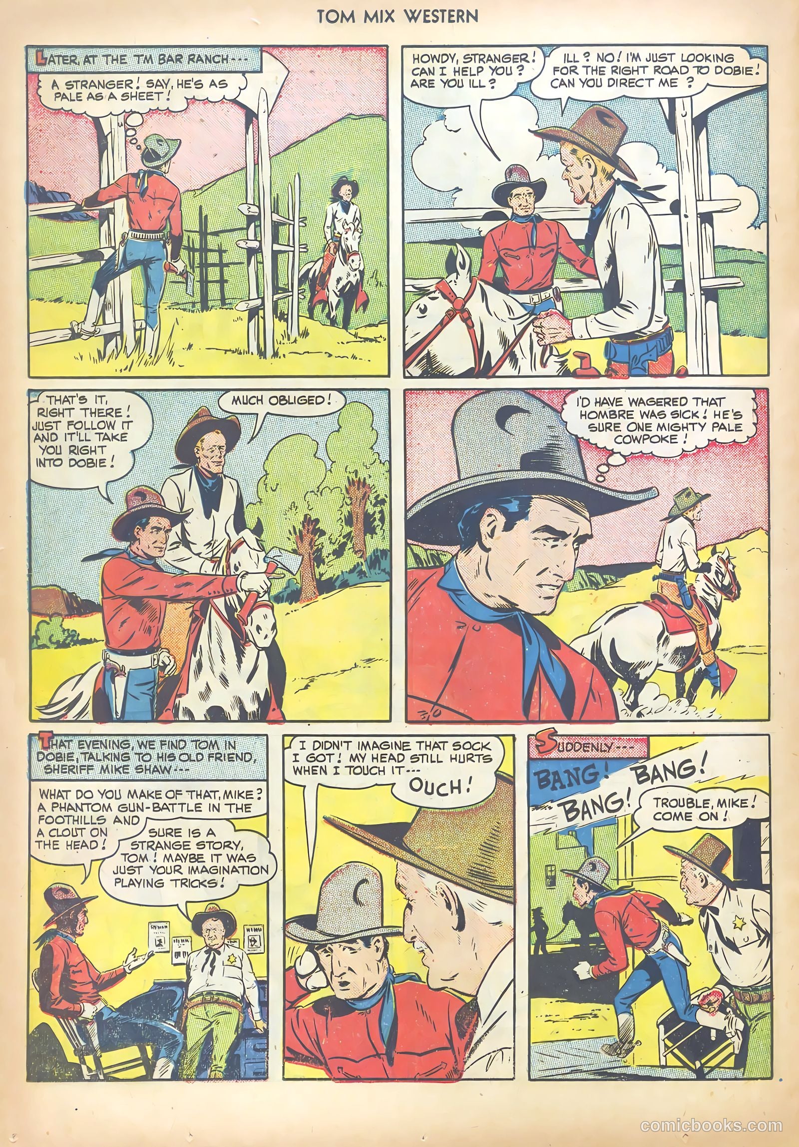 Tom Mix Western #29 — page 28 of 52