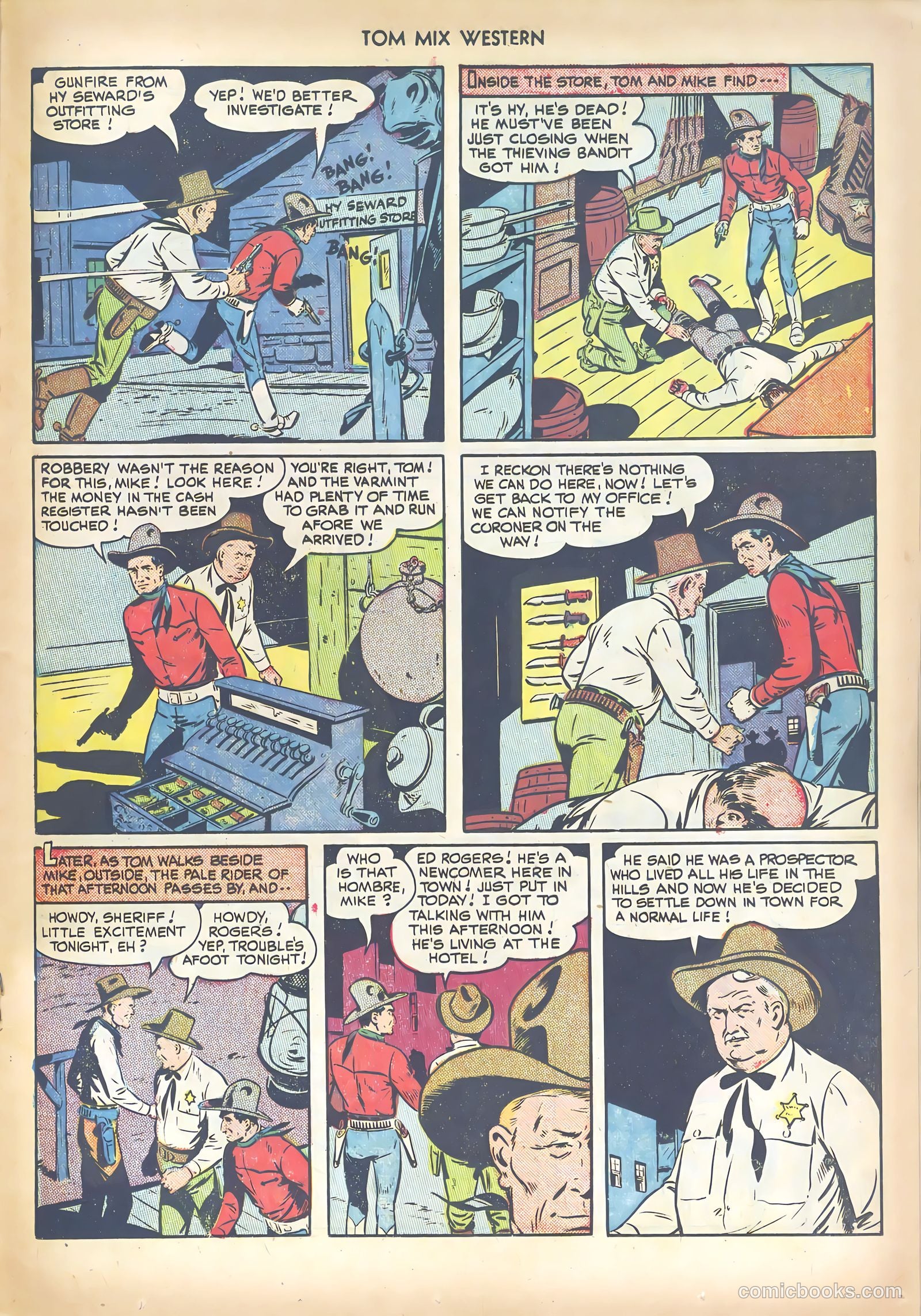 Tom Mix Western #29 — page 29 of 52