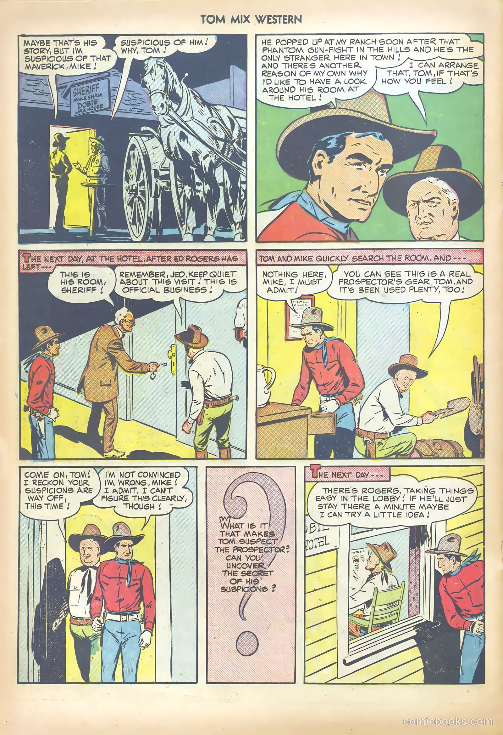 Tom Mix Western #29 — page 30 of 52