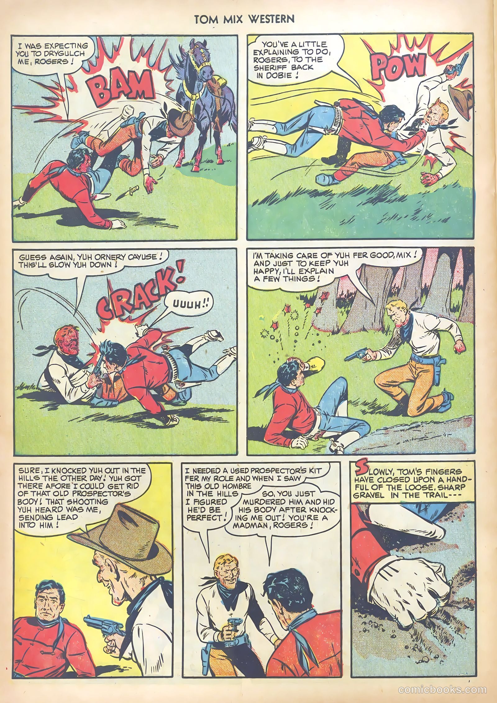 Tom Mix Western #29 — page 32 of 52