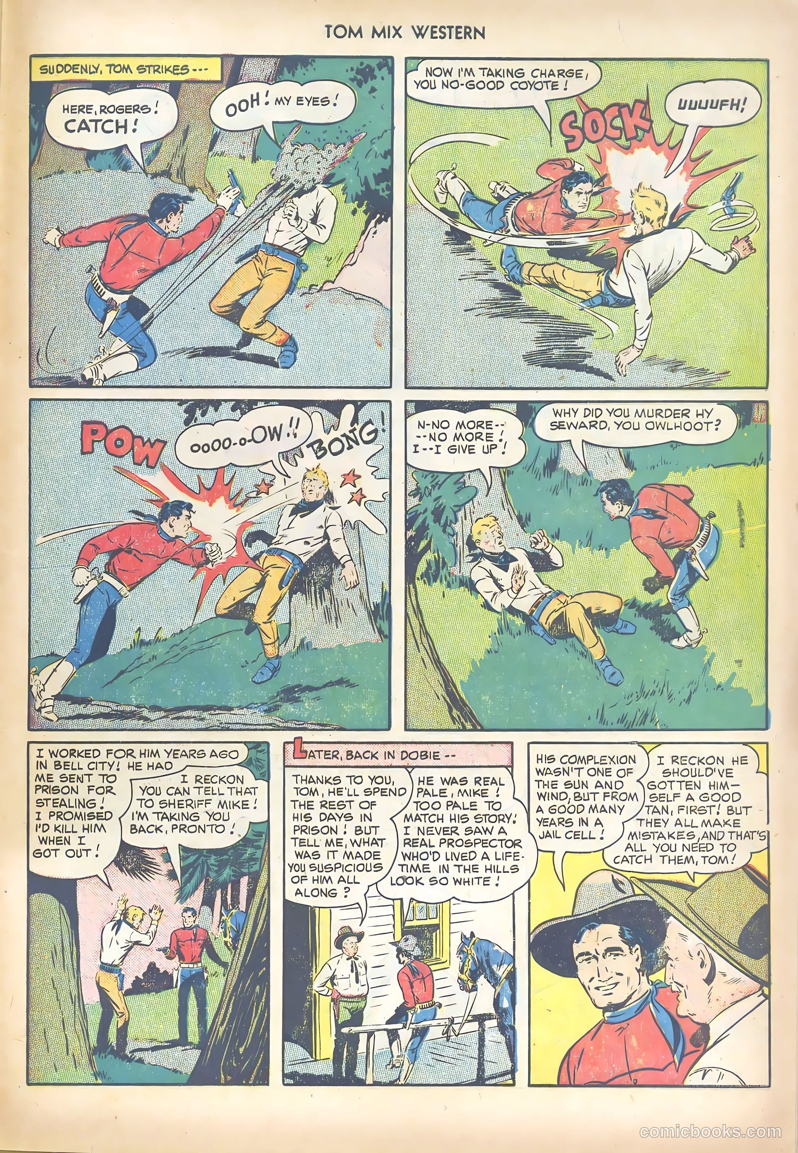 Tom Mix Western #29 — page 33 of 52