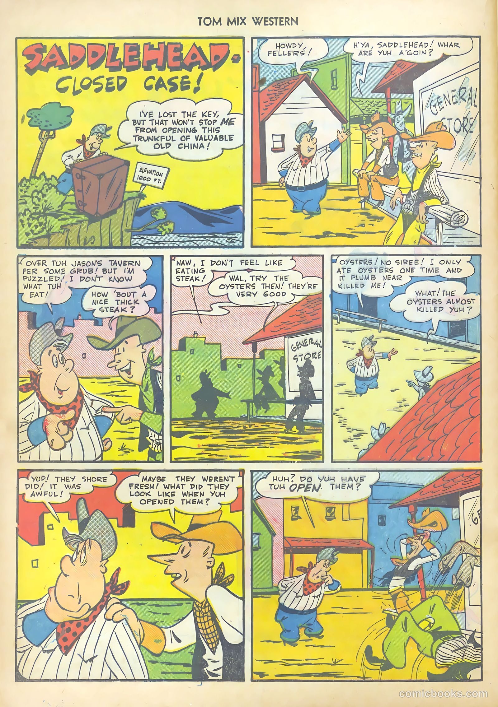 Tom Mix Western #29 — page 36 of 52