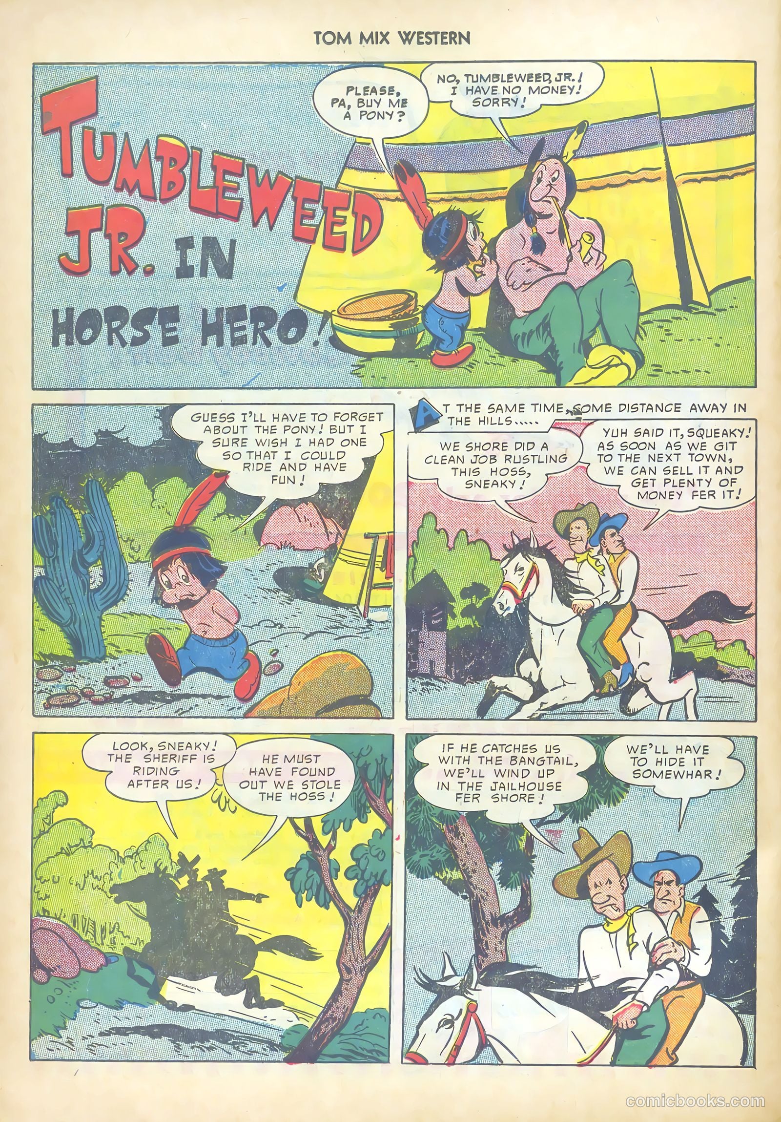 Tom Mix Western #29 — page 38 of 52