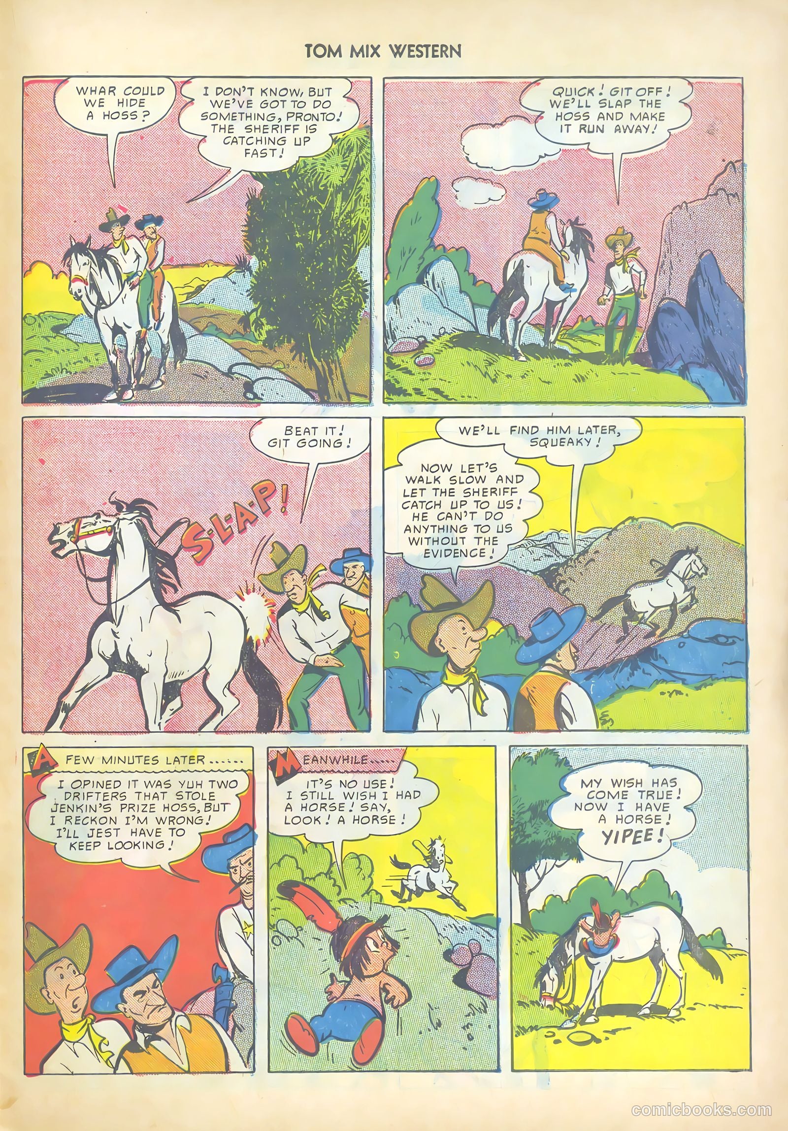 Tom Mix Western #29 — page 39 of 52