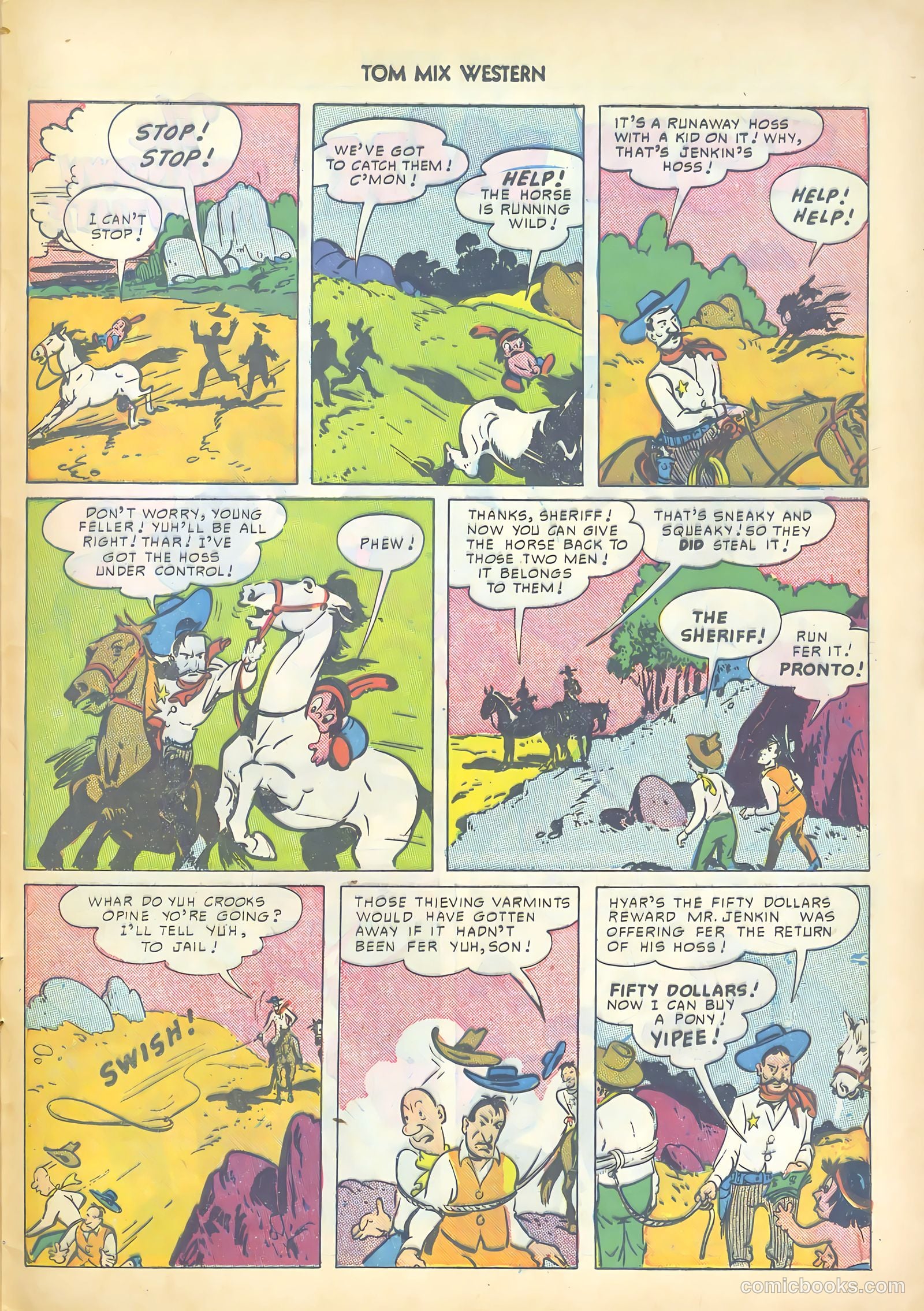 Tom Mix Western #29 — page 41 of 52