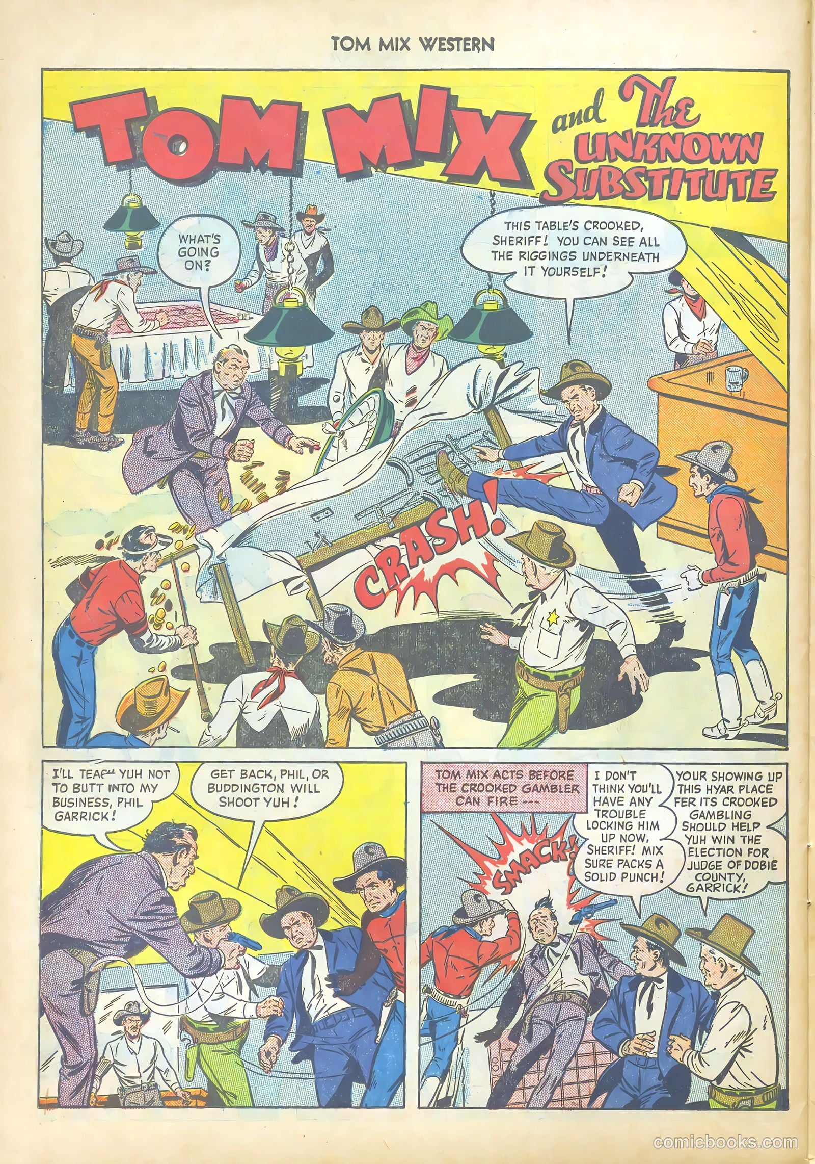 Tom Mix Western #29 — page 42 of 52