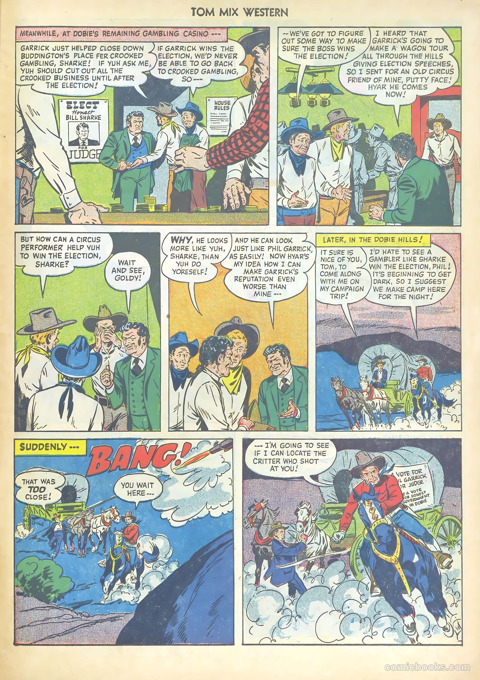 Tom Mix Western #29 — page 43 of 52