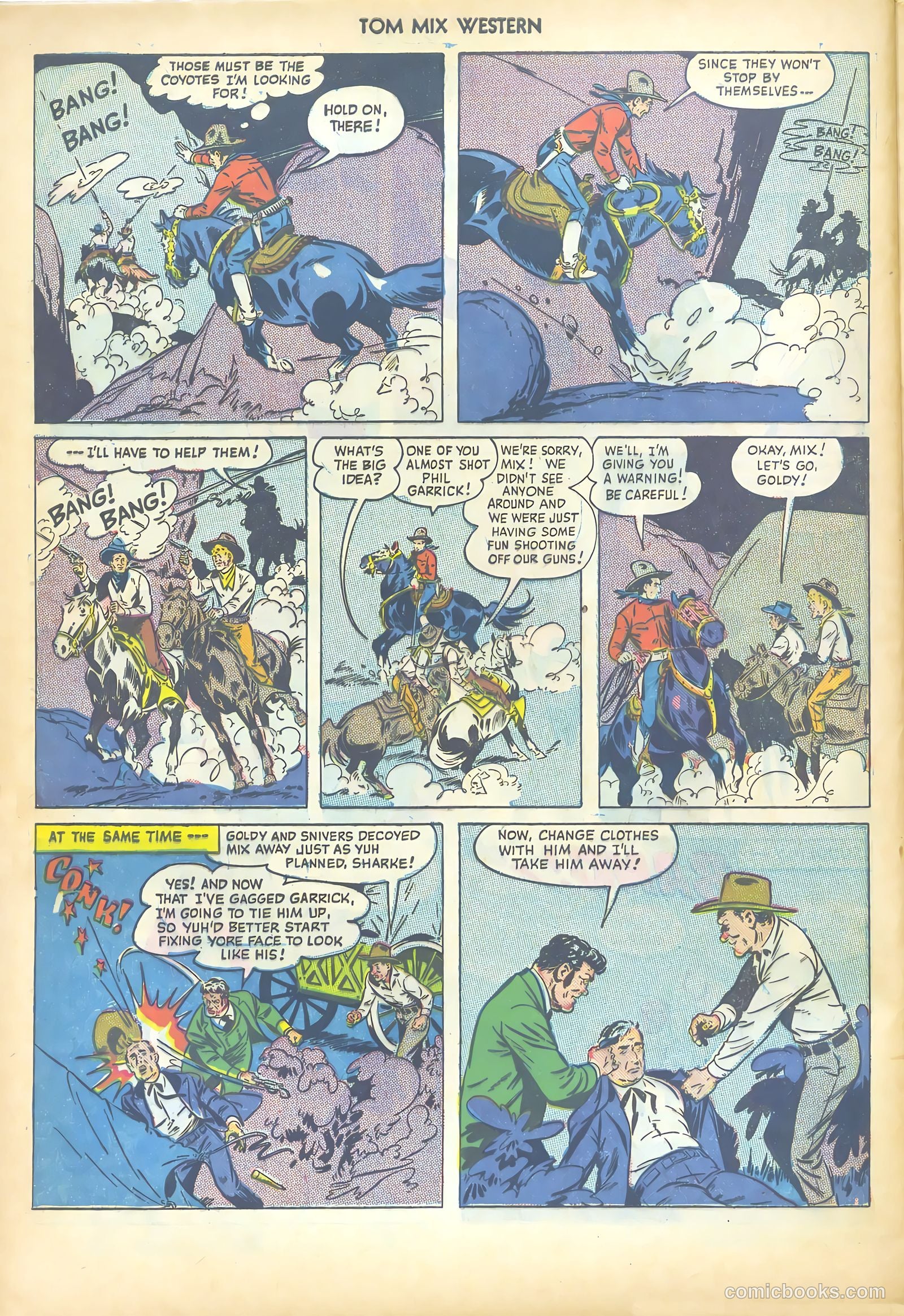 Tom Mix Western #29 — page 44 of 52