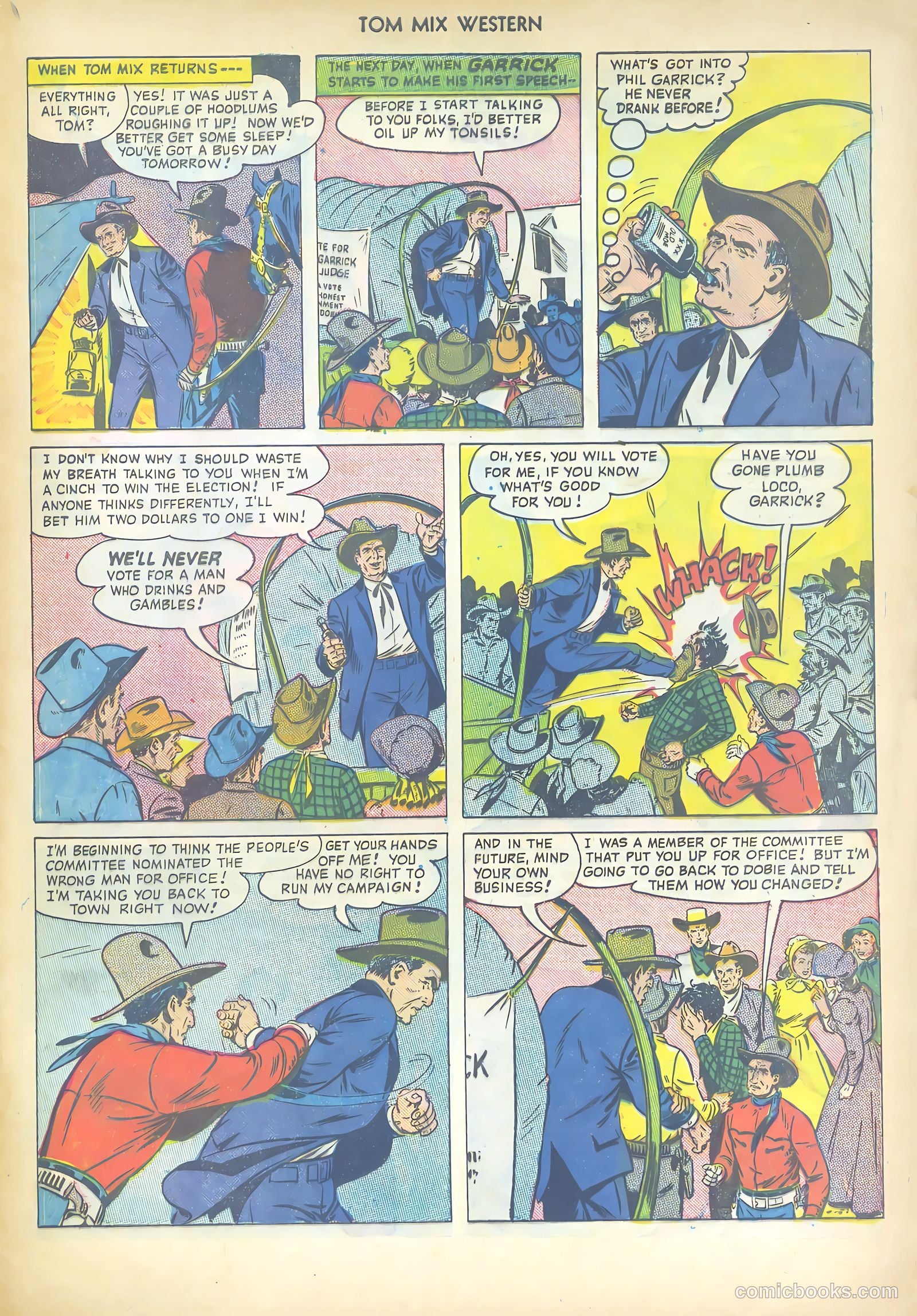 Tom Mix Western #29 — page 45 of 52