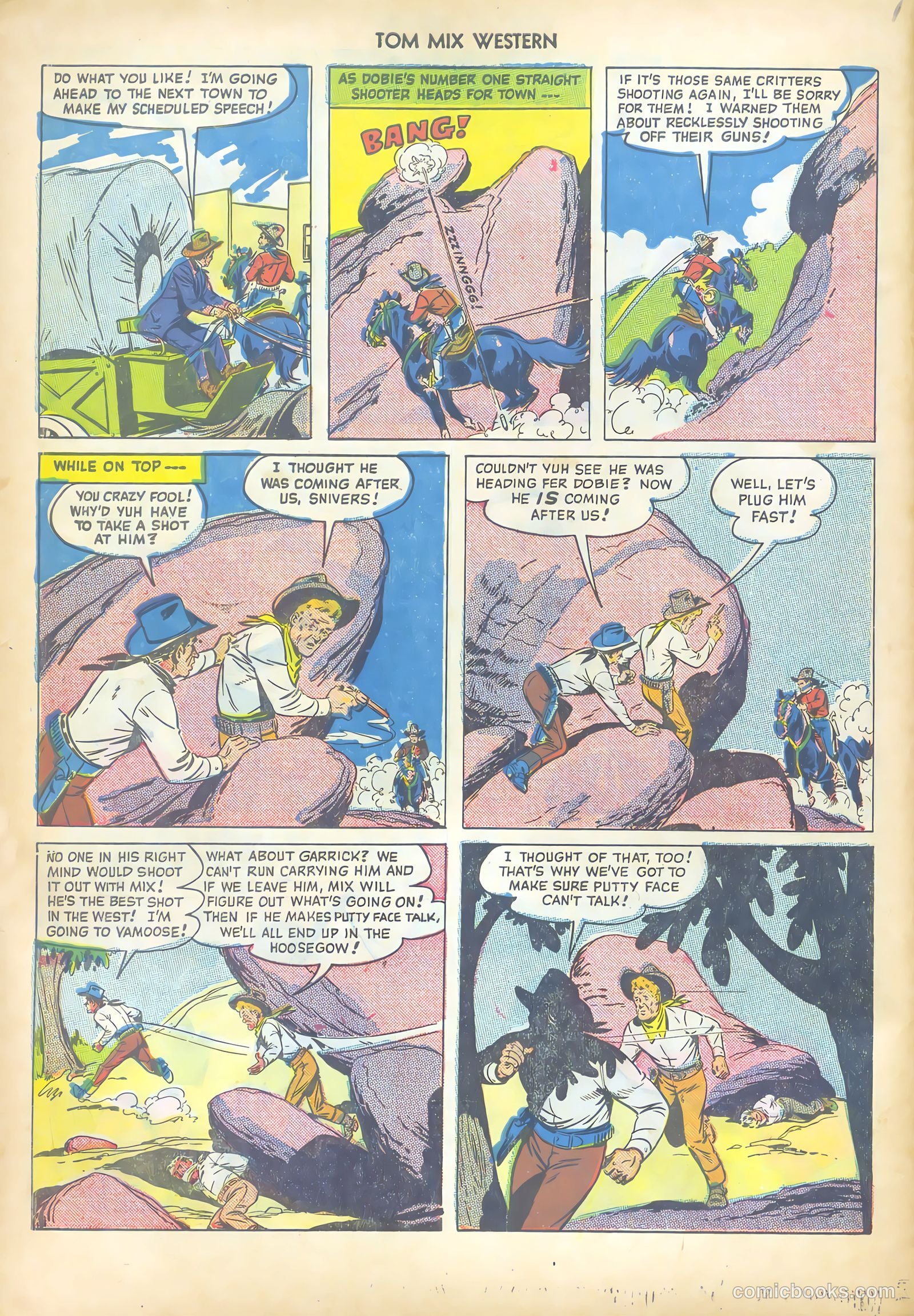 Tom Mix Western #29 — page 47 of 52