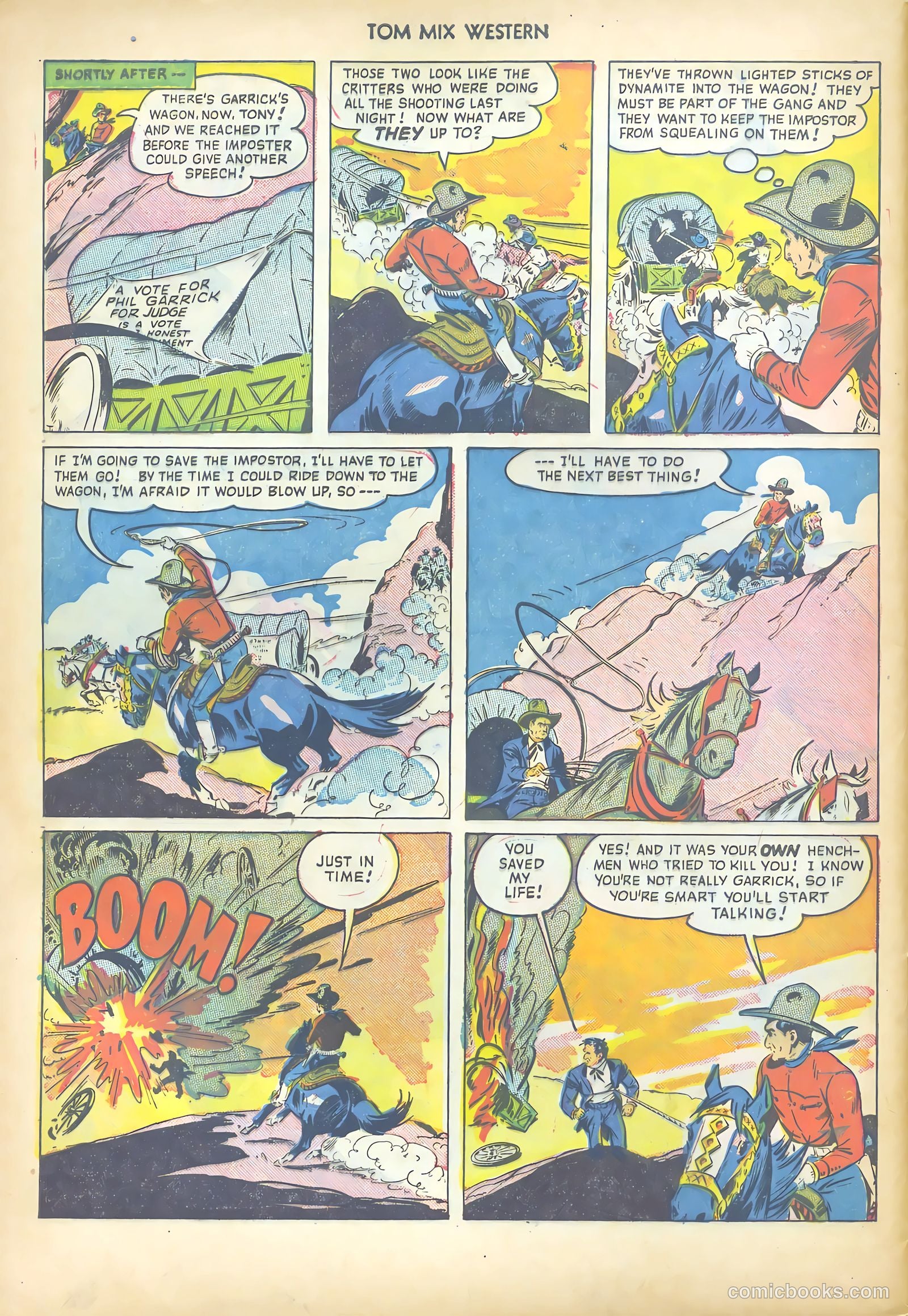 Tom Mix Western #29 — page 48 of 52