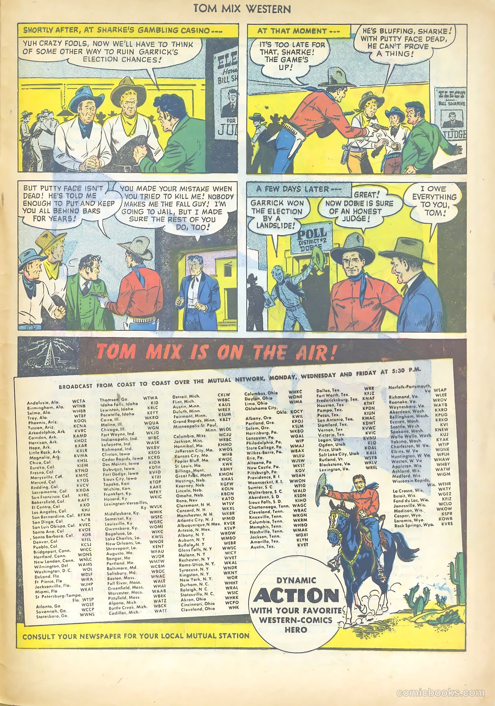Tom Mix Western #29 — page 49 of 52