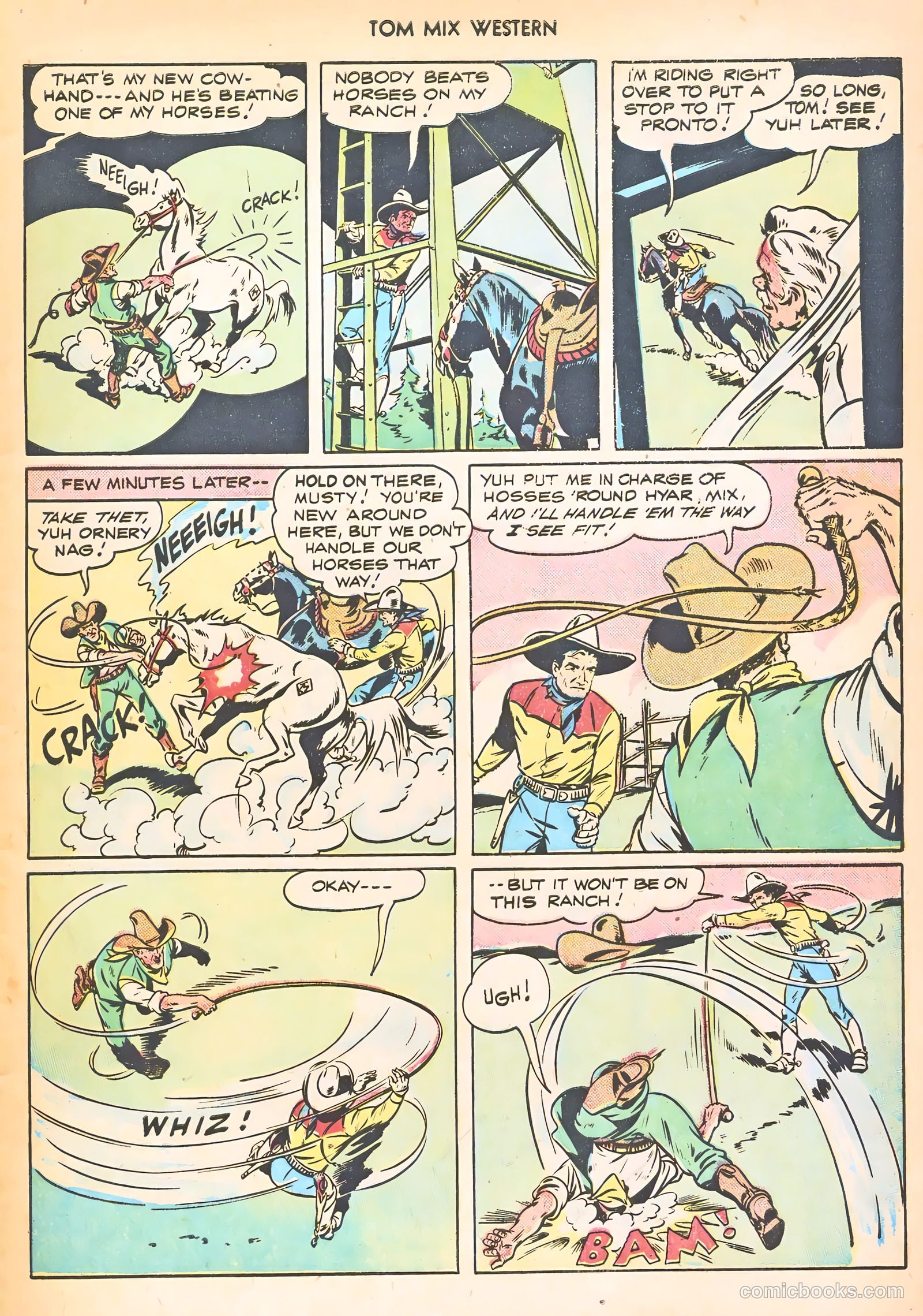 Tom Mix Western #3 — page 5 of 52