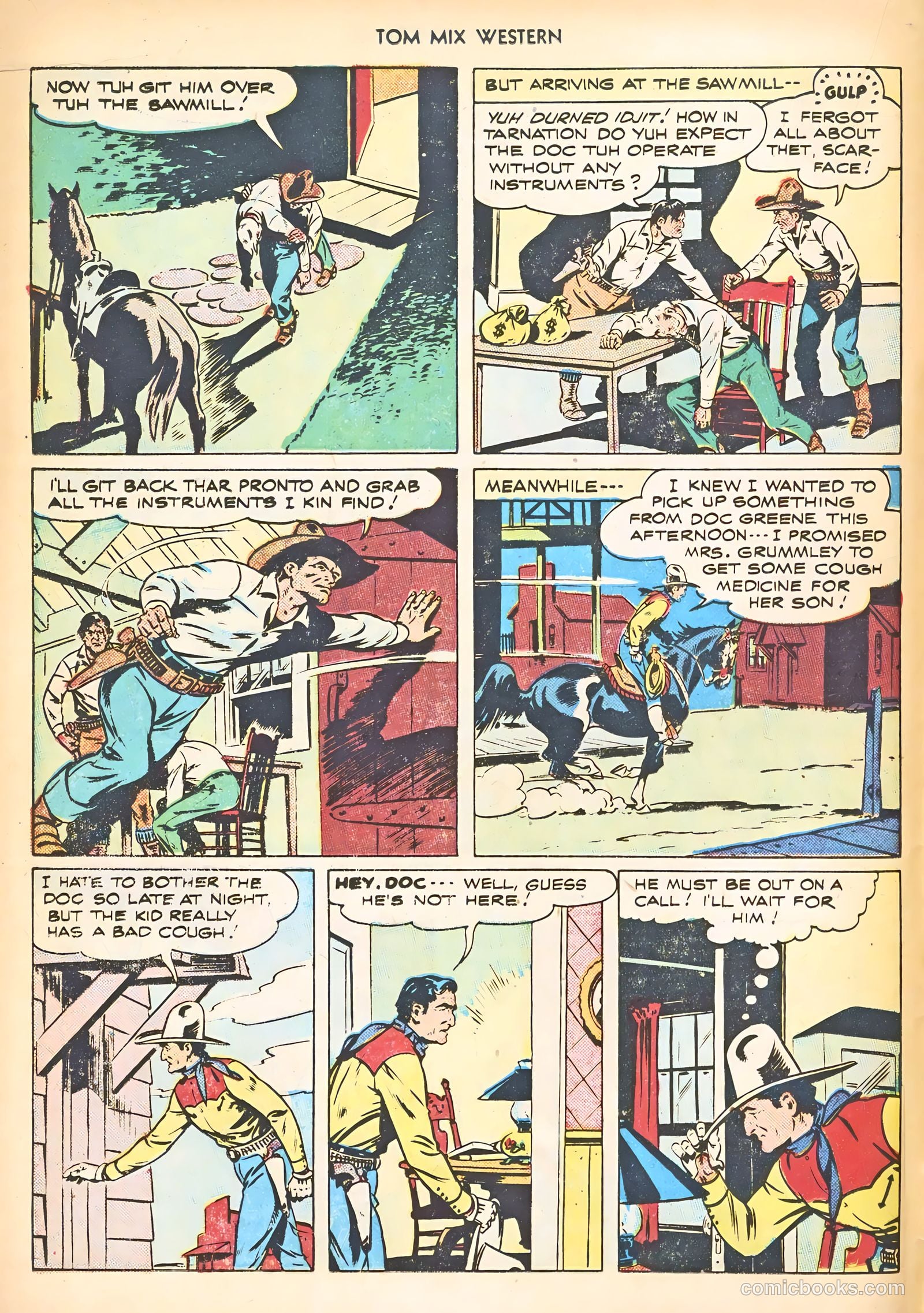 Tom Mix Western #3 — page 18 of 52